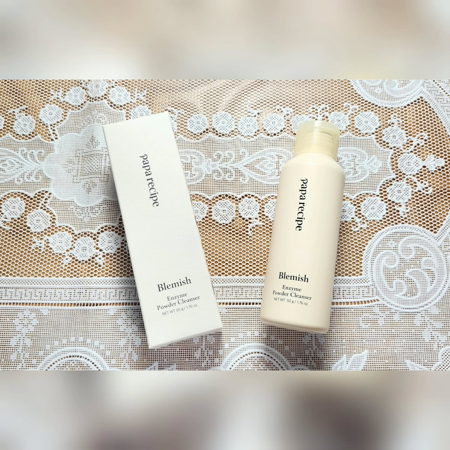 ブレミッシュ 酵素 洗顔パウダー/PAPA RECIPE/洗顔パウダーを使ったクチコミ（1枚目）