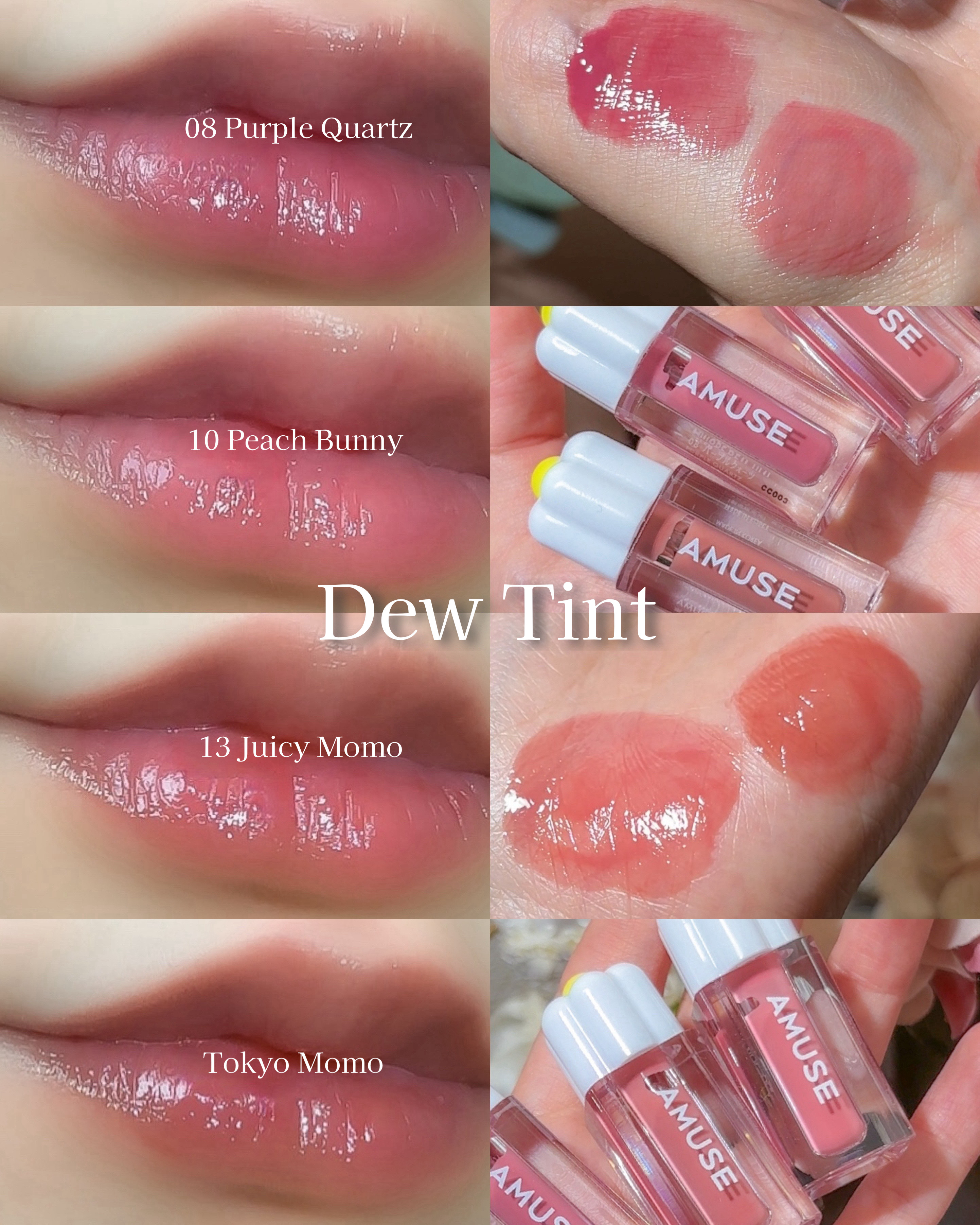 ジェルフィットティント/AMUSE/リップティントを使ったクチコミ（3枚目）