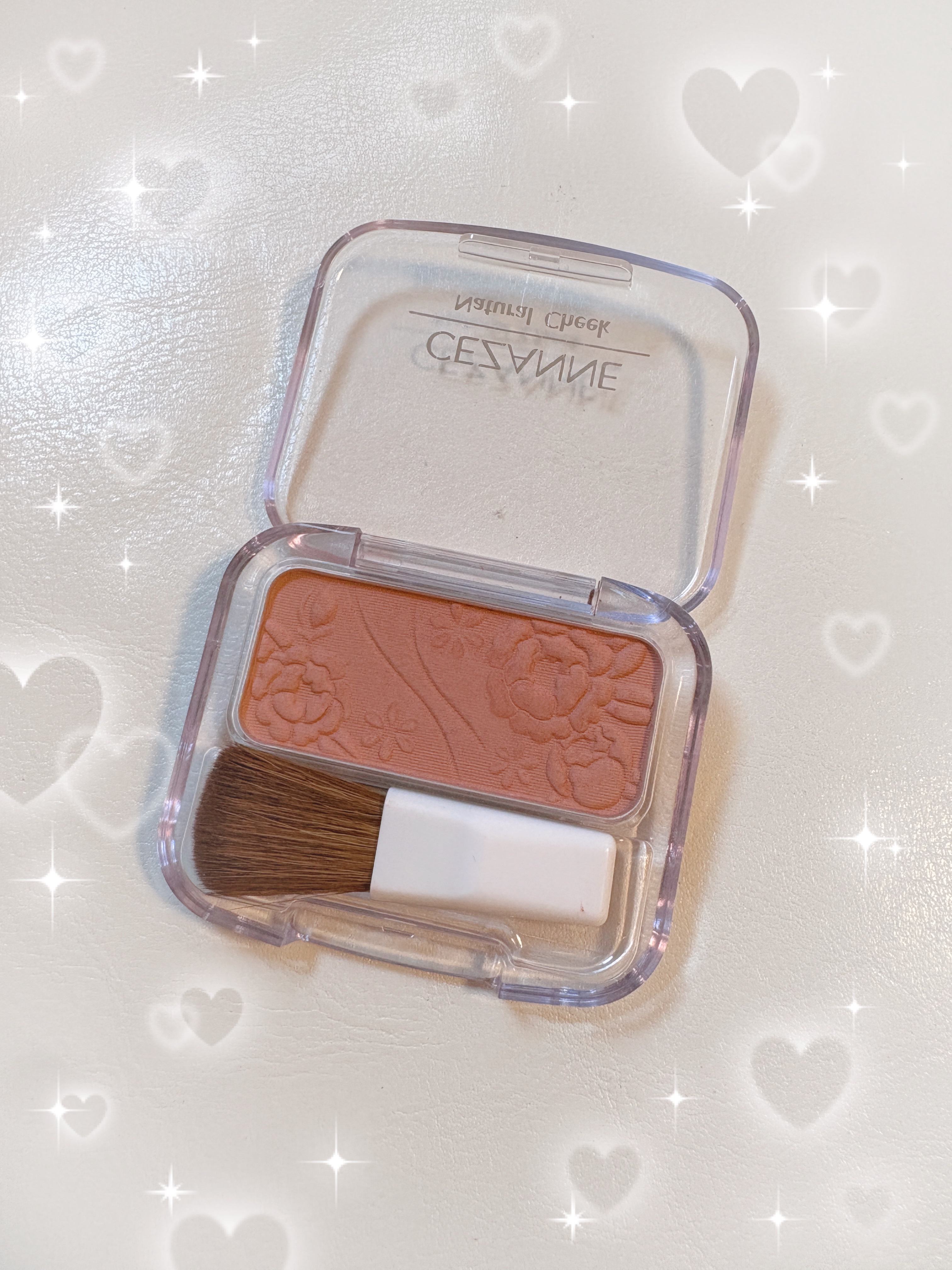 ナチュラル チークN/CEZANNE/パウダーチークを使ったクチコミ（1枚目）