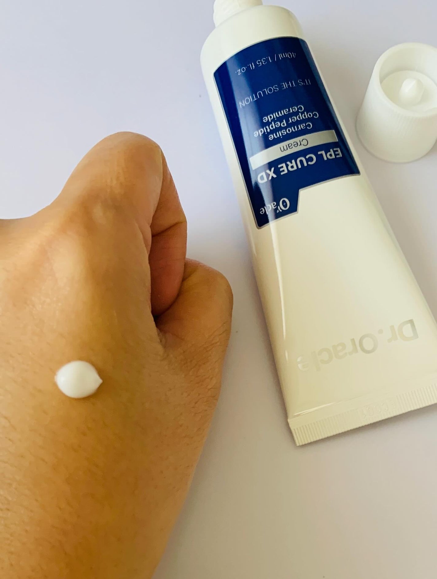 EPL キュアクリームXD/Dr.Oracle/フェイスクリームを使ったクチコミ(5枚目)