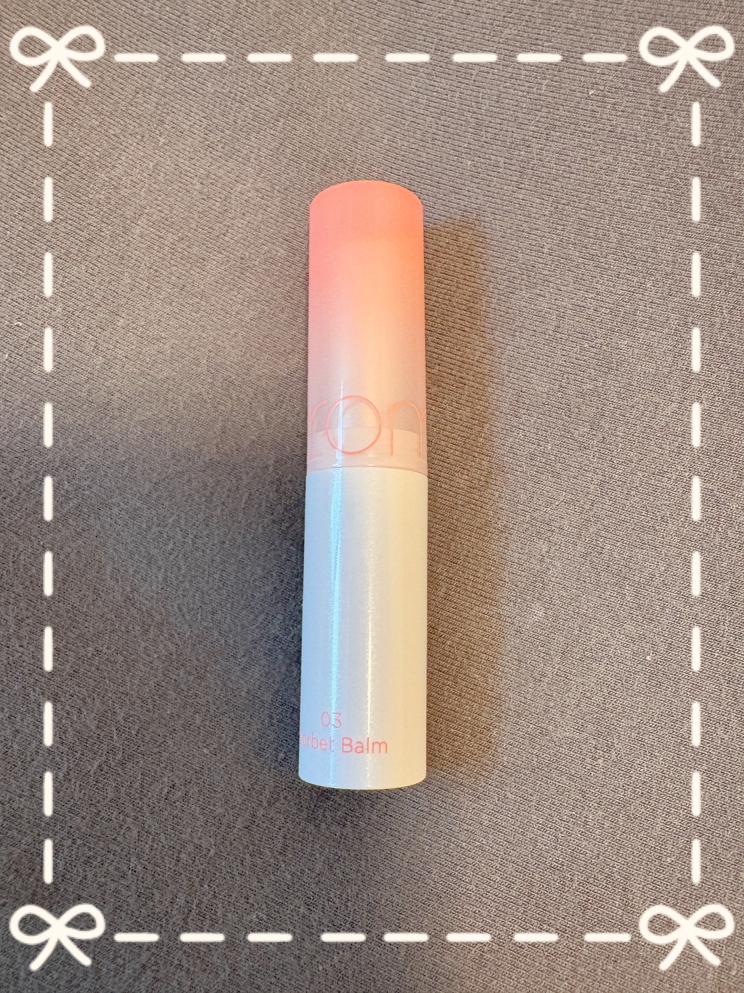 グラスティングメルティングバーム/rom&nd/リップバームを使ったクチコミ（1枚目）