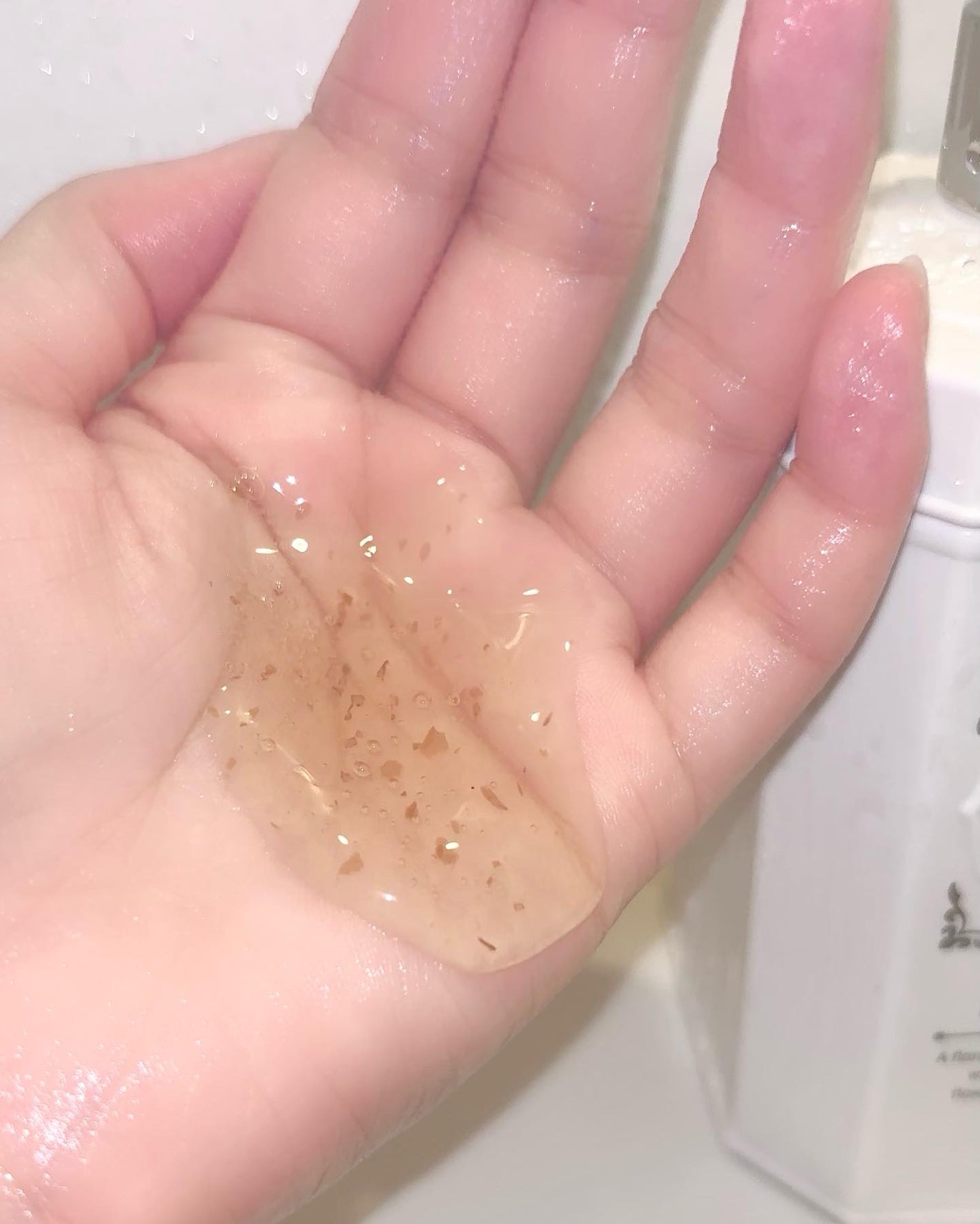 パフュームボディウォッシュ リリームスクホワイトティー/TEABLESS/ボディソープを使ったクチコミ(2枚目)