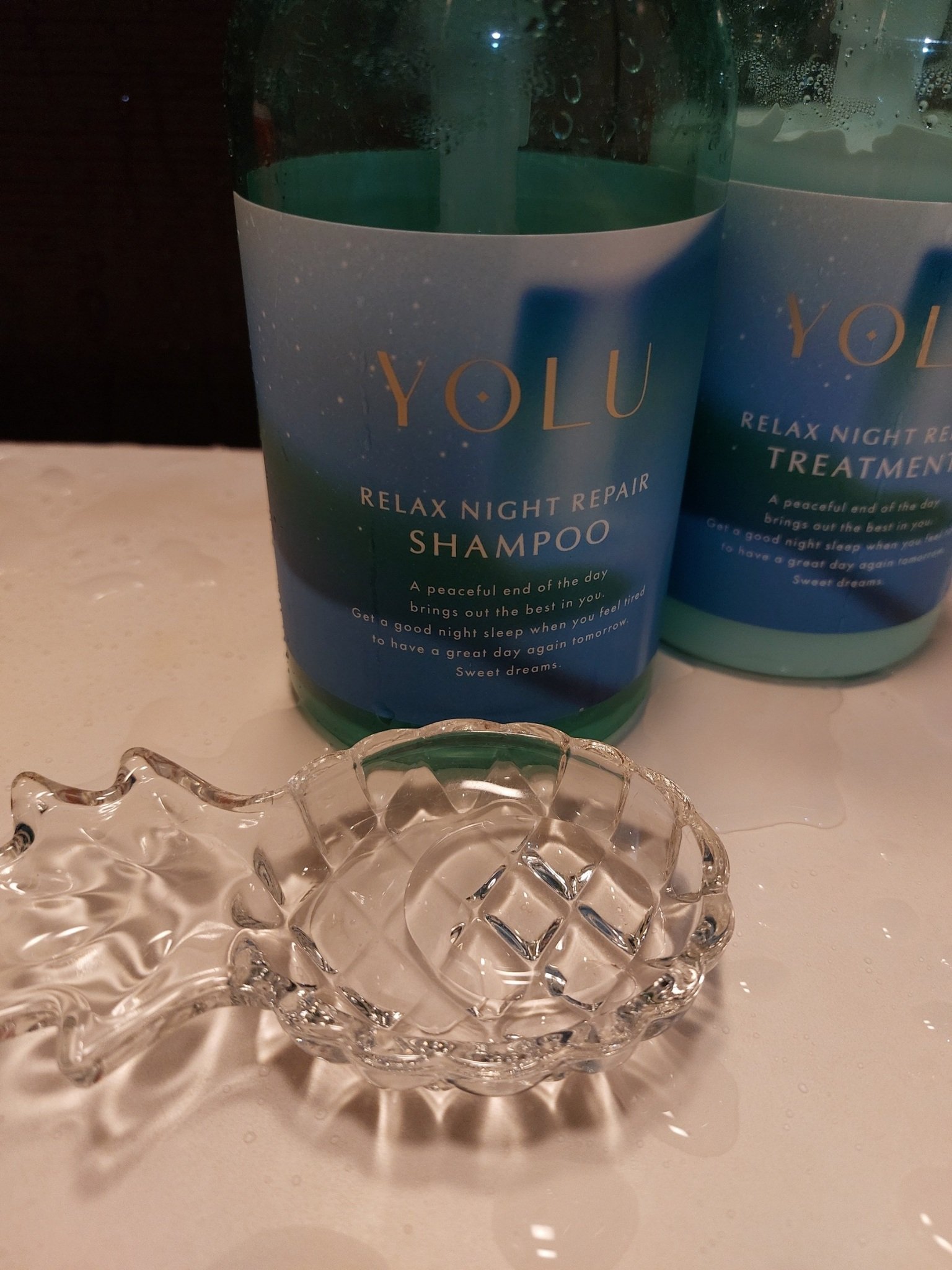 ヨル　モクテル　リラックスナイトリペアシャンプー/トリートメント/YOLU/市販シャンプーを使ったクチコミ（2枚目）