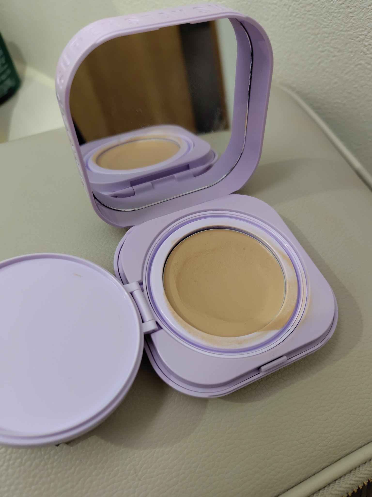 SPステイ クリームパクト ファンデーション/MAYBELLINE NEW YORK/クリーム・エマルジョンファンデーションを使ったクチコミ（3枚目）