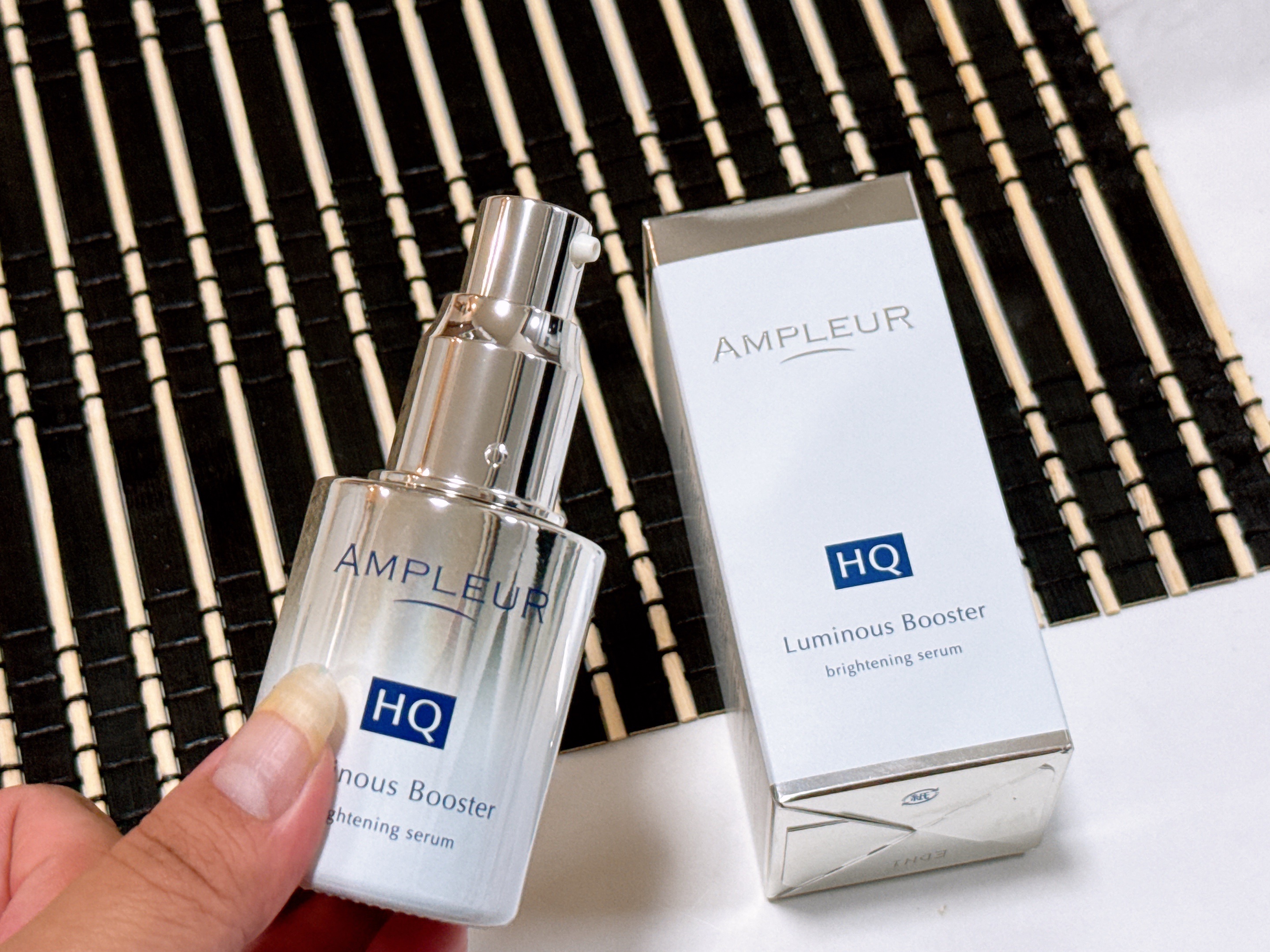 ルミナスHQブースター/アンプルール/ブースター・導入液を使ったクチコミ（2枚目）