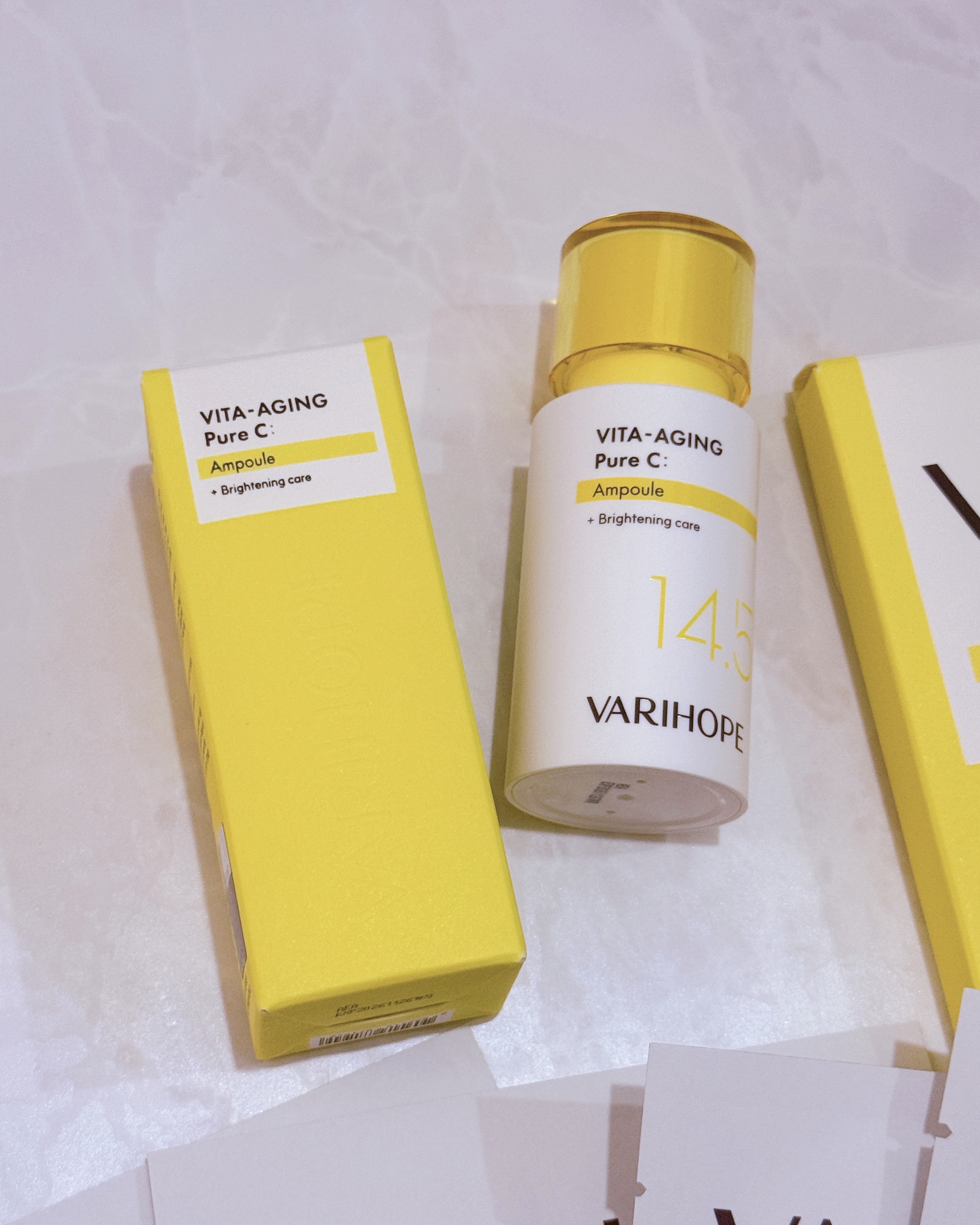 第2世代 ビタエイジングピュアCマスクパック/VARI:HOPE/シートマスク・パックを使ったクチコミ（2枚目）