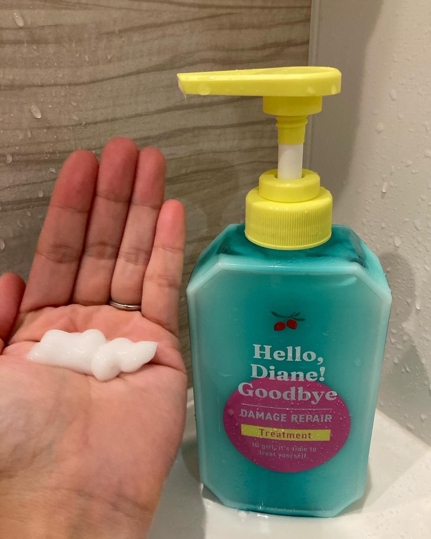 ハローダイアン グッバイ ダメージリペア シャンプー/トリートメント/ダイアン/市販シャンプーを使ったクチコミ(3枚目)