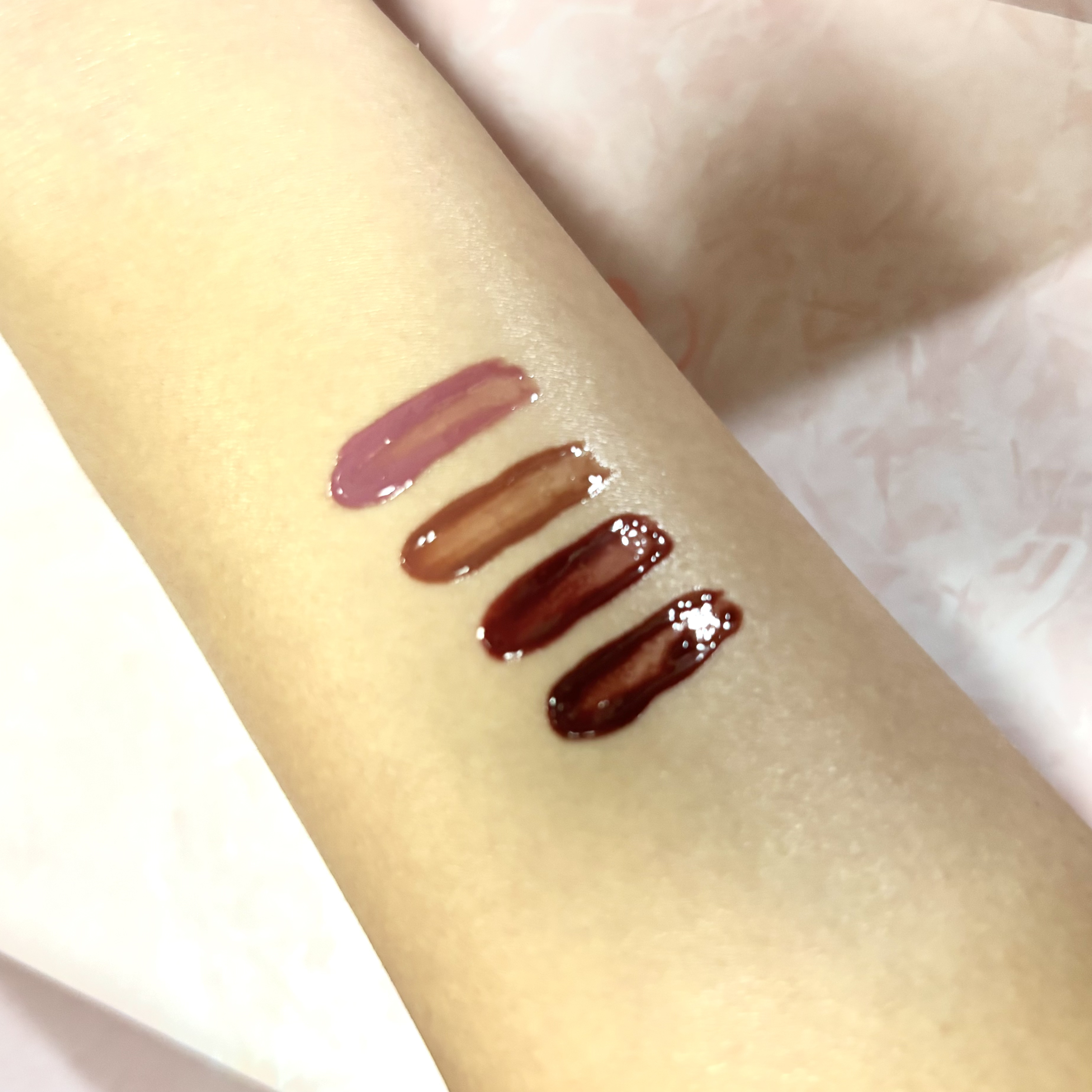 デュー ドロップ ティント/Coralhaze/リップティントを使ったクチコミ（2枚目）