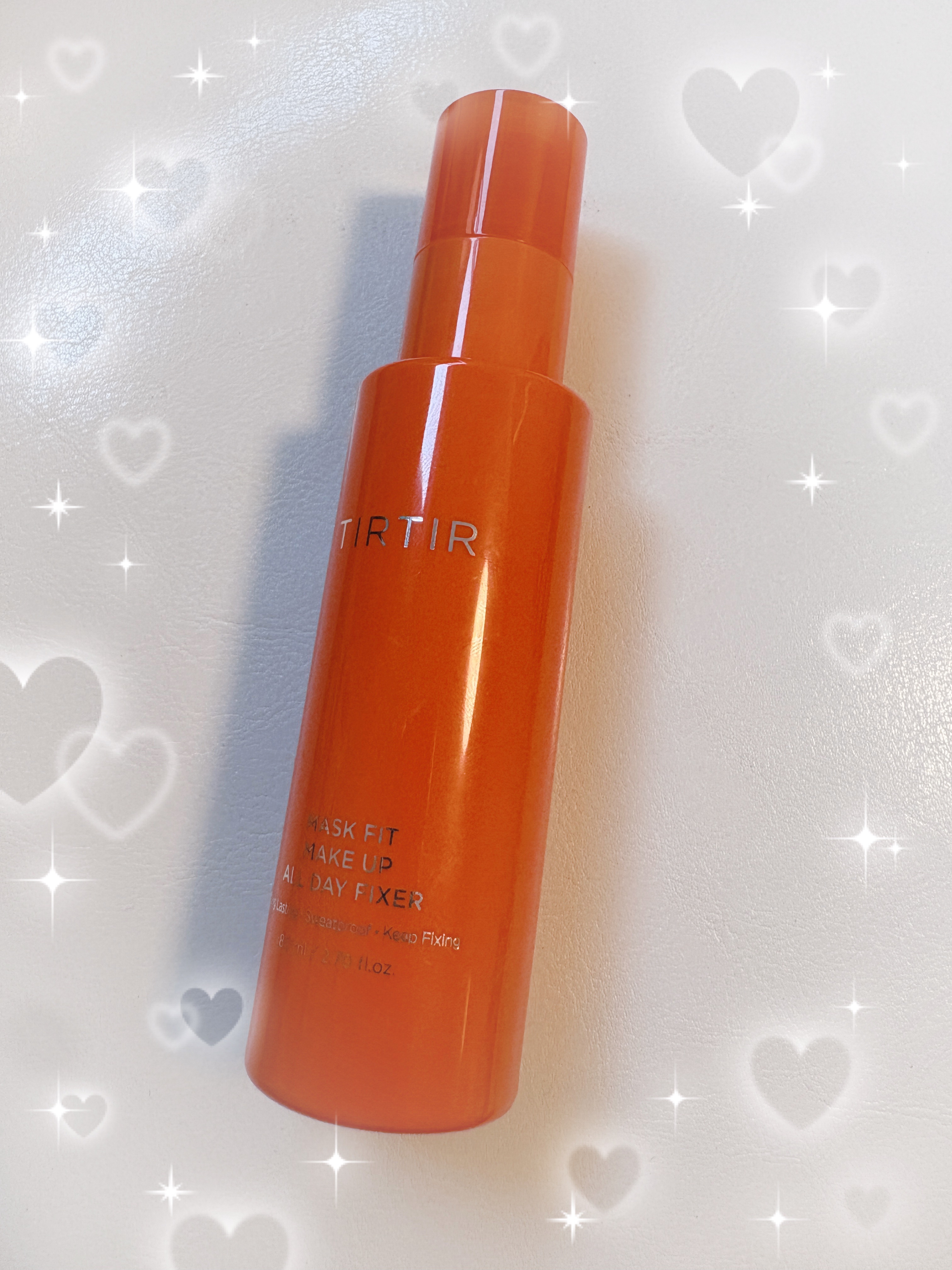 マスクフィットメイクアップオールデイフィクサー/TIRTIR(ティルティル)/フィックスミストを使ったクチコミ（1枚目）