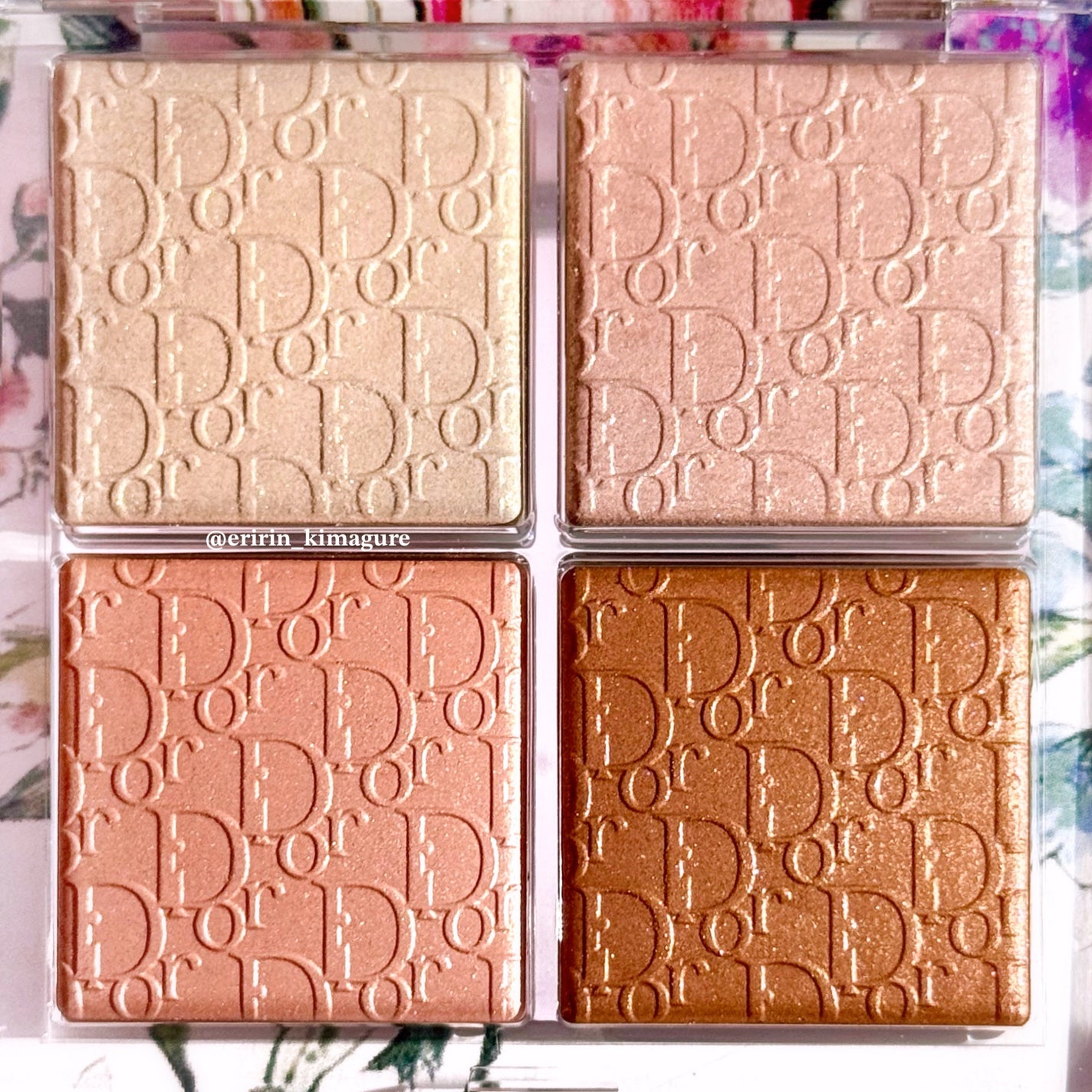 ディオール バックステージ フェイス グロウ パレット/Dior/ハイライトを使ったクチコミ(5枚目)