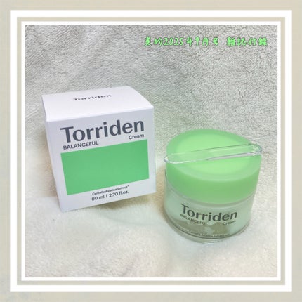 バランスフル シカクリーム/Torriden/フェイスクリームを使ったクチコミ(1枚目)