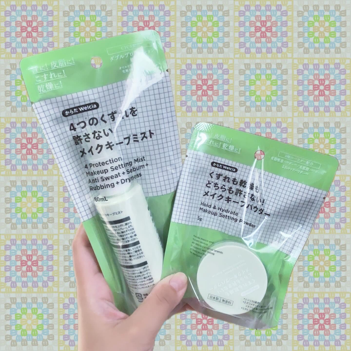 くずれも乾燥もどちらも許さない！メイクキープパウダー/からだWelcia・くらしWelcia/ルースパウダーを使ったクチコミ（2枚目）