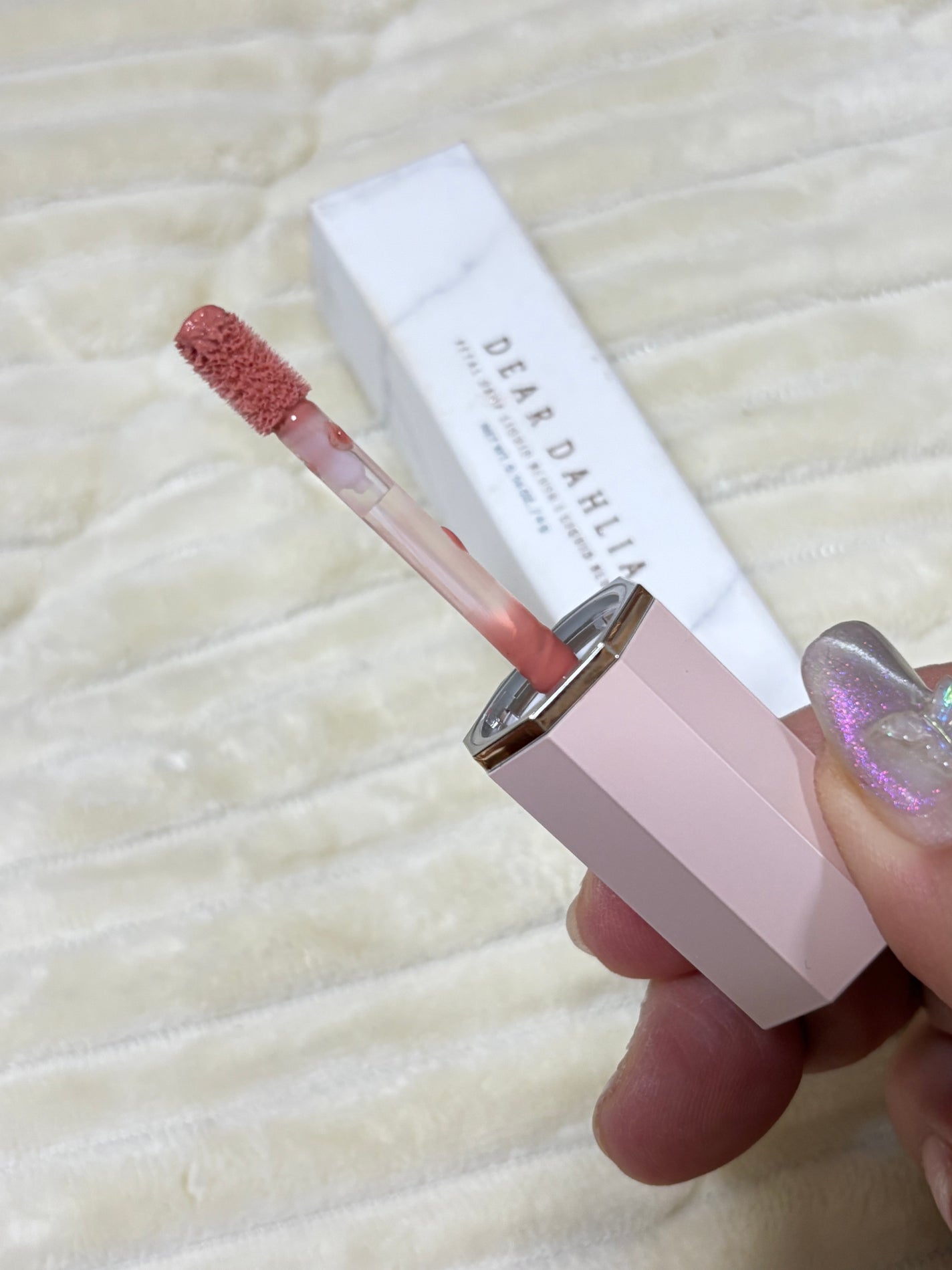 ペタルドロップリキッドブラッシャー/DEAR DAHLIA/リキッドチークを使ったクチコミ(2枚目)