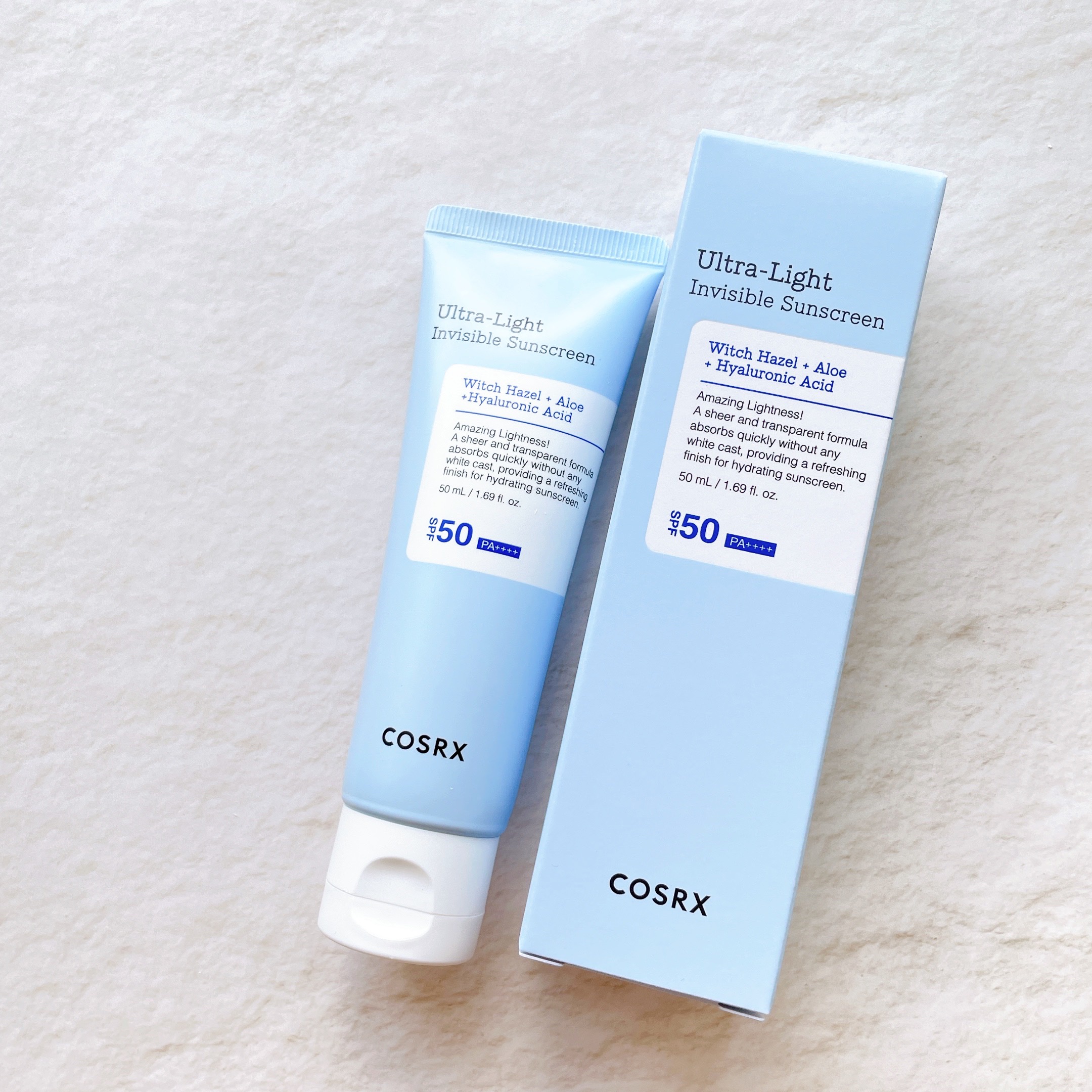 ウルトラライト透明UVクリーム/COSRX/日焼け止めクリームを使ったクチコミ（2枚目）