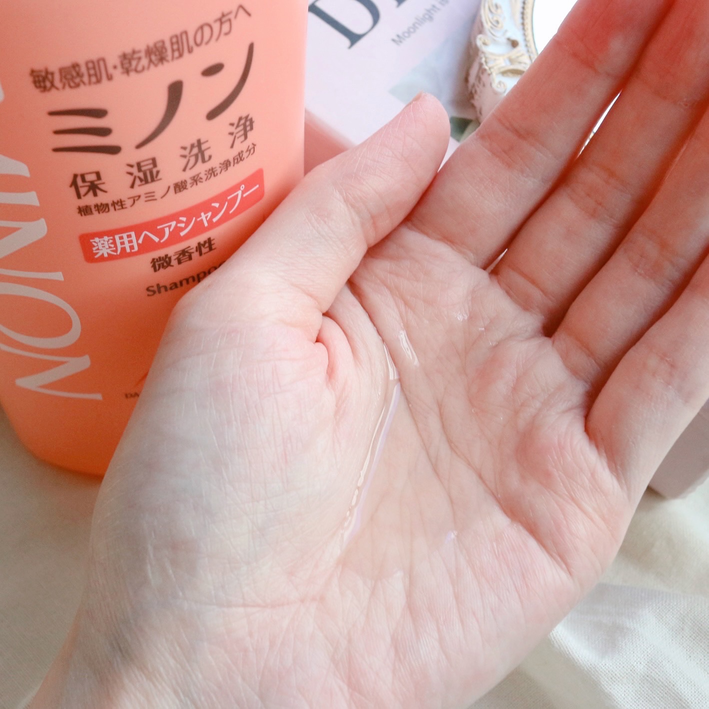 ミノン薬用ヘアシャンプー／薬用コンディショナー/ミノン/市販シャンプーを使ったクチコミ（3枚目）