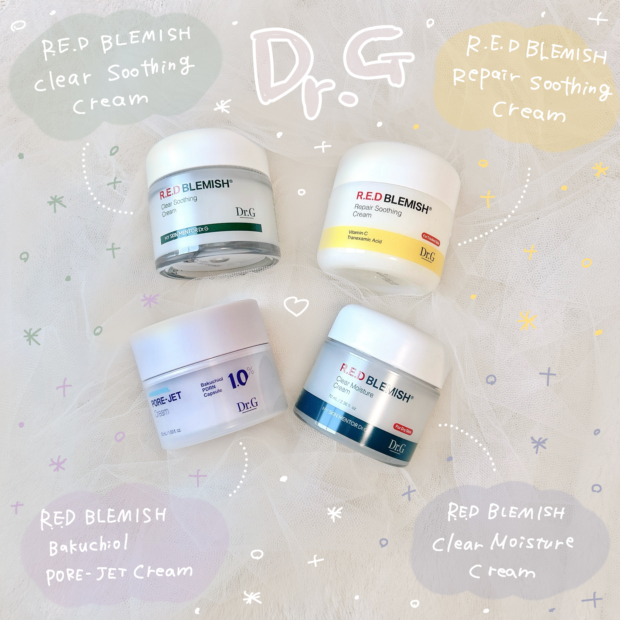 レッドブレミッシュ リペアスージングクリーム/Dr.G/フェイスクリームを使ったクチコミ（1枚目）