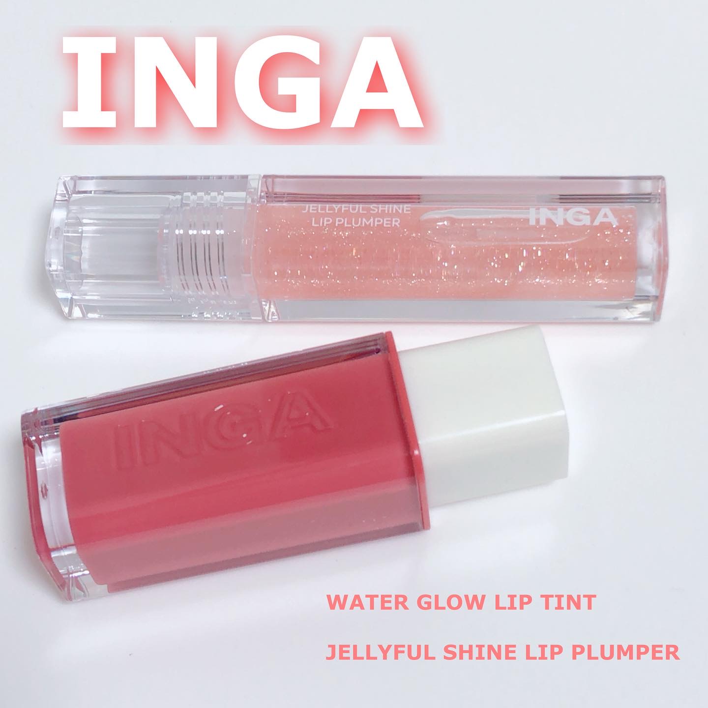 ウォーターグローリップティント/INGA/リップティントを使ったクチコミ（1枚目）