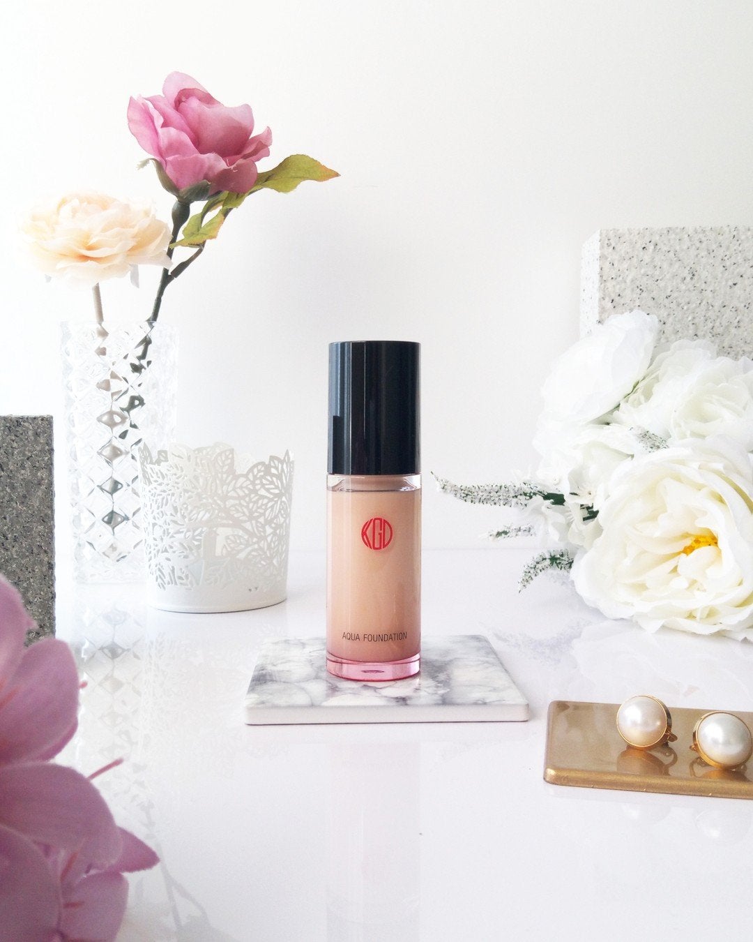 マイファンスィー アクアファンデーション/Koh Gen Do/リキッドファンデーションを使ったクチコミ(1枚目)