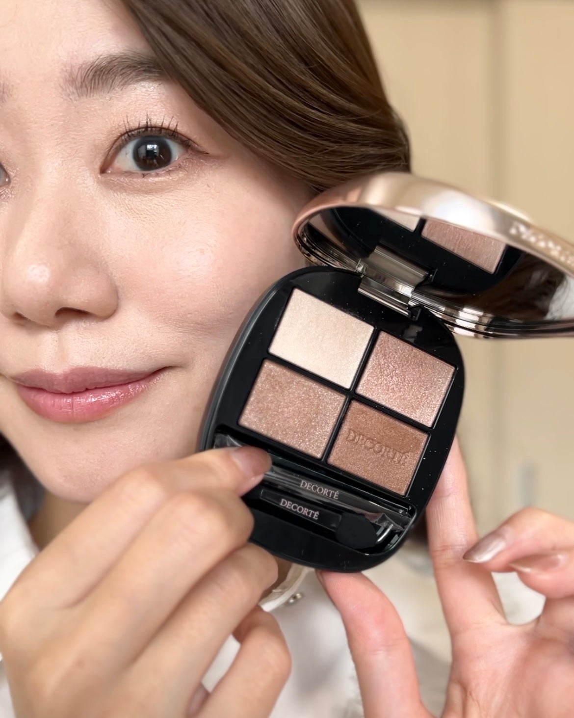 スキンシャドウ デザイニング パレット/DECORTÉ/アイシャドウパレットを使ったクチコミ(8枚目)