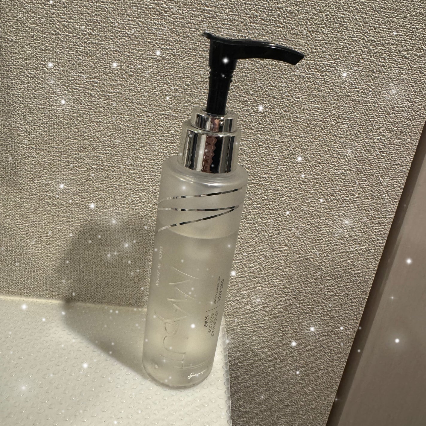 オーガニックフレグランスインティメイトソープ MAPUTI/MAPUTI/デリケートゾーンケアを使ったクチコミ(1枚目)