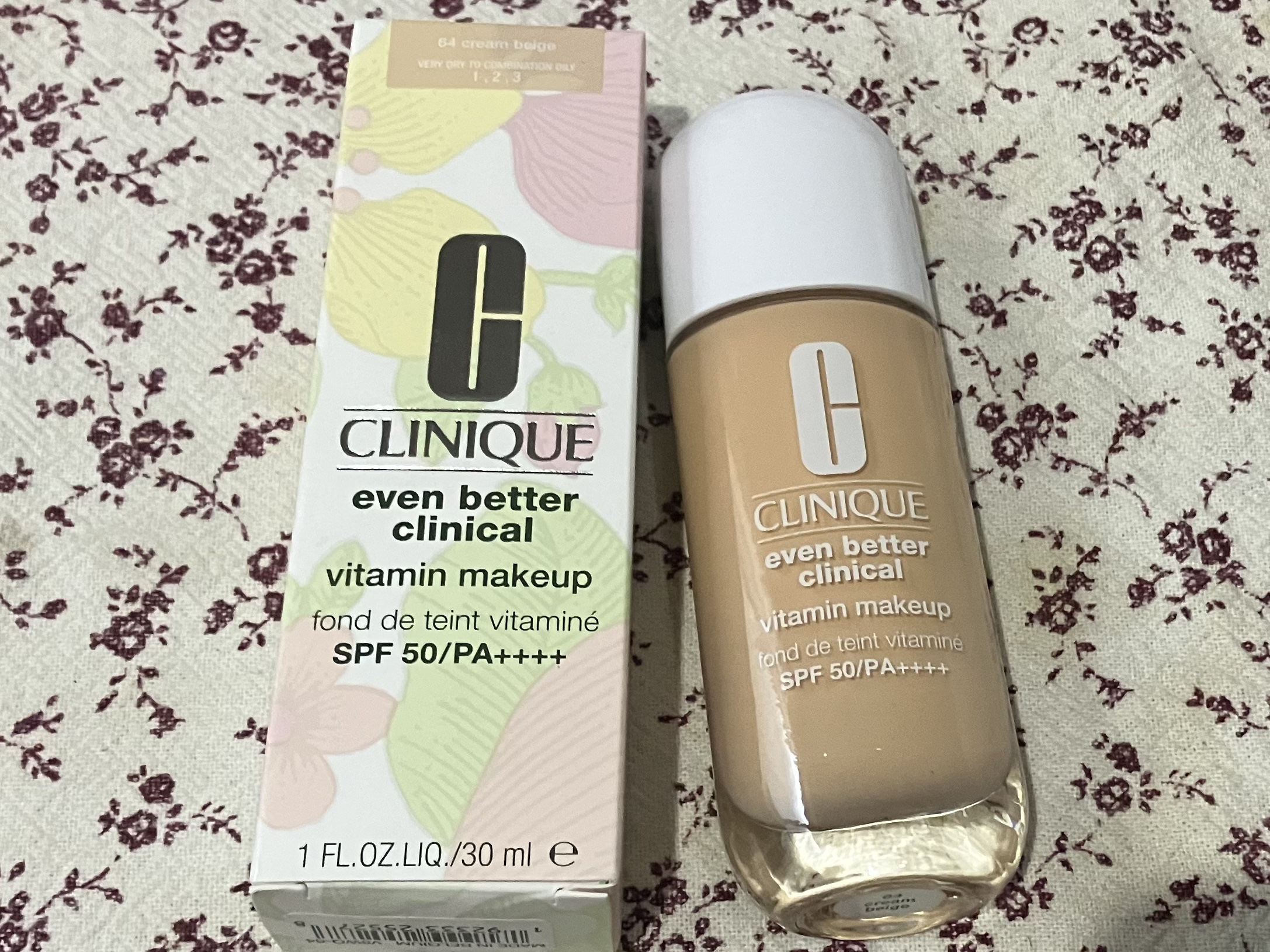 イーブン ベター メイクアップ  V ファンデーション 50/CLINIQUE/リキッドファンデーションを使ったクチコミ（1枚目）