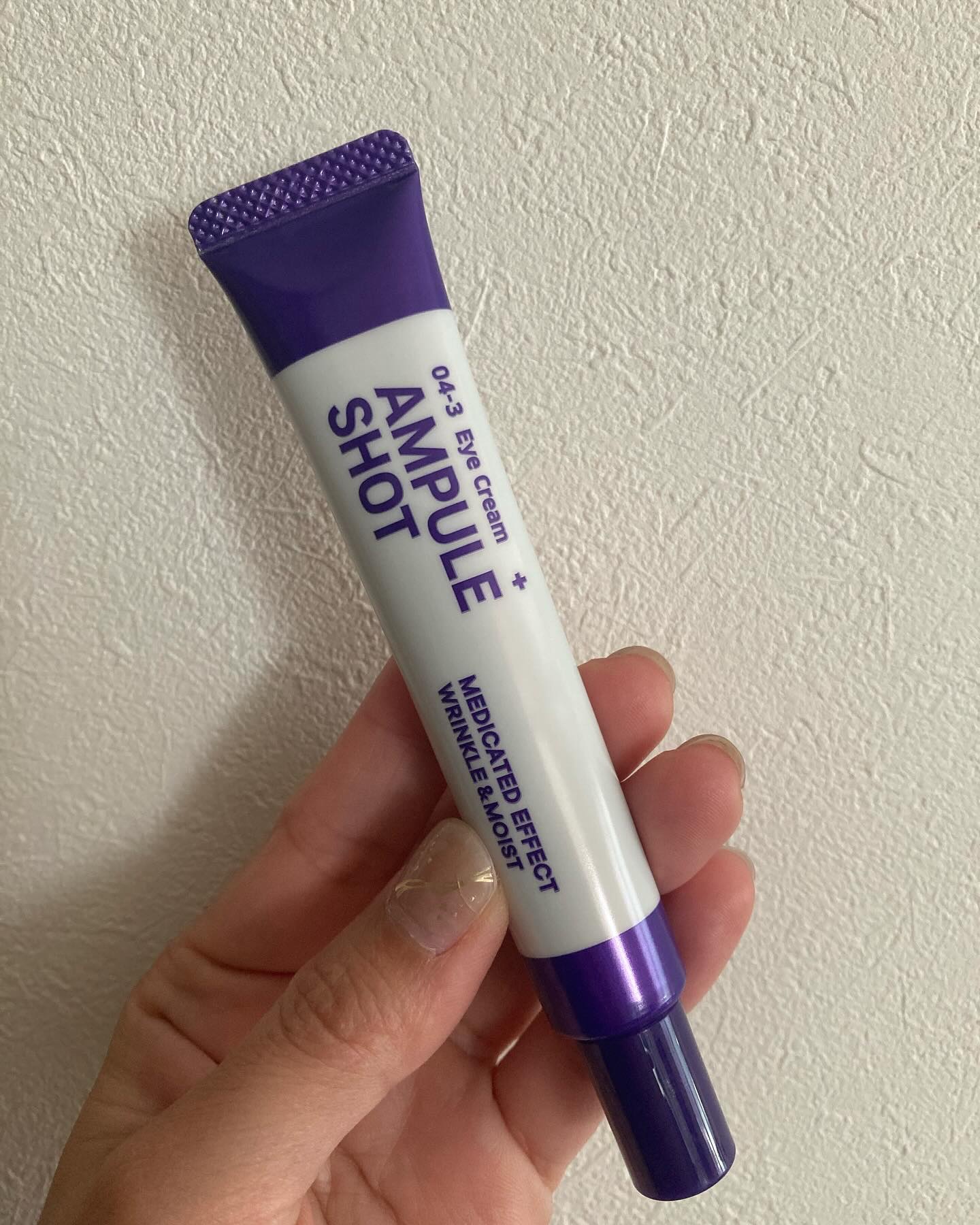 薬用 エフェクト リンクル＆モイスト アイクリーム/AMPULE SHOT/アイケア・アイクリームを使ったクチコミ（1枚目）