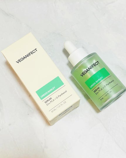 青麦ジンクセラム/Veganifect/美容液を使ったクチコミ(4枚目)