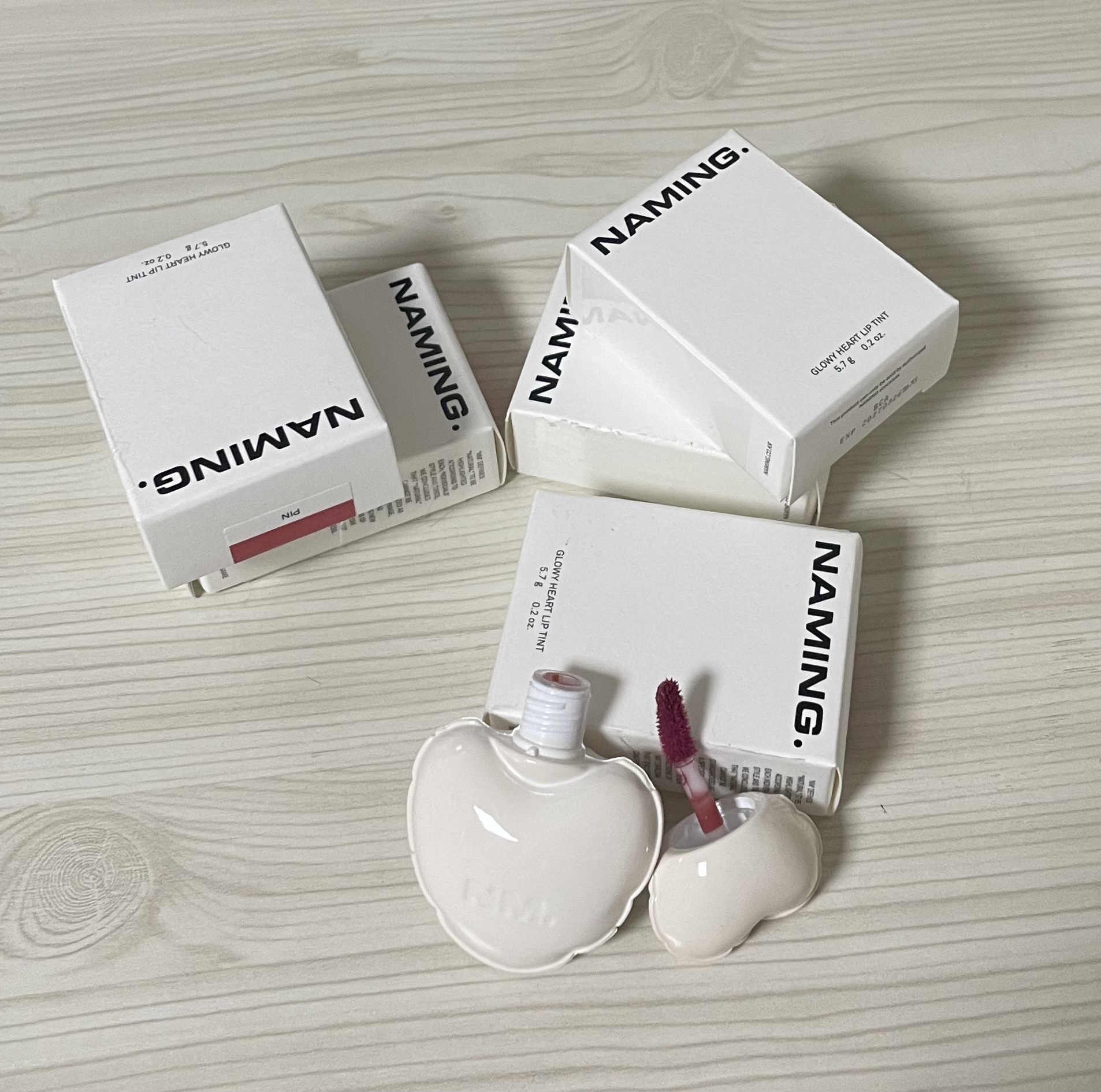 ネーミング グロウ ハートリップティント/NAMING./リップティントを使ったクチコミ（2枚目）