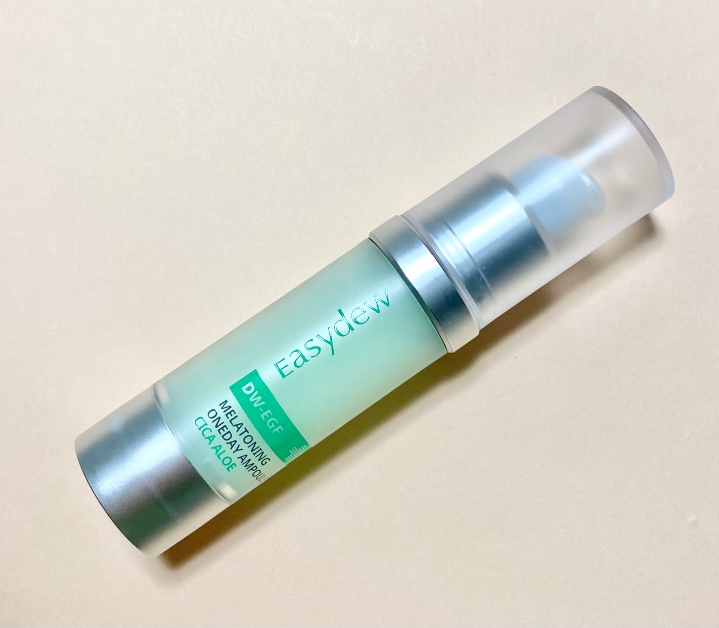 DW-EGF メラ ワンデー セラム シカアロエ/Easydew/美容液を使ったクチコミ(2枚目)