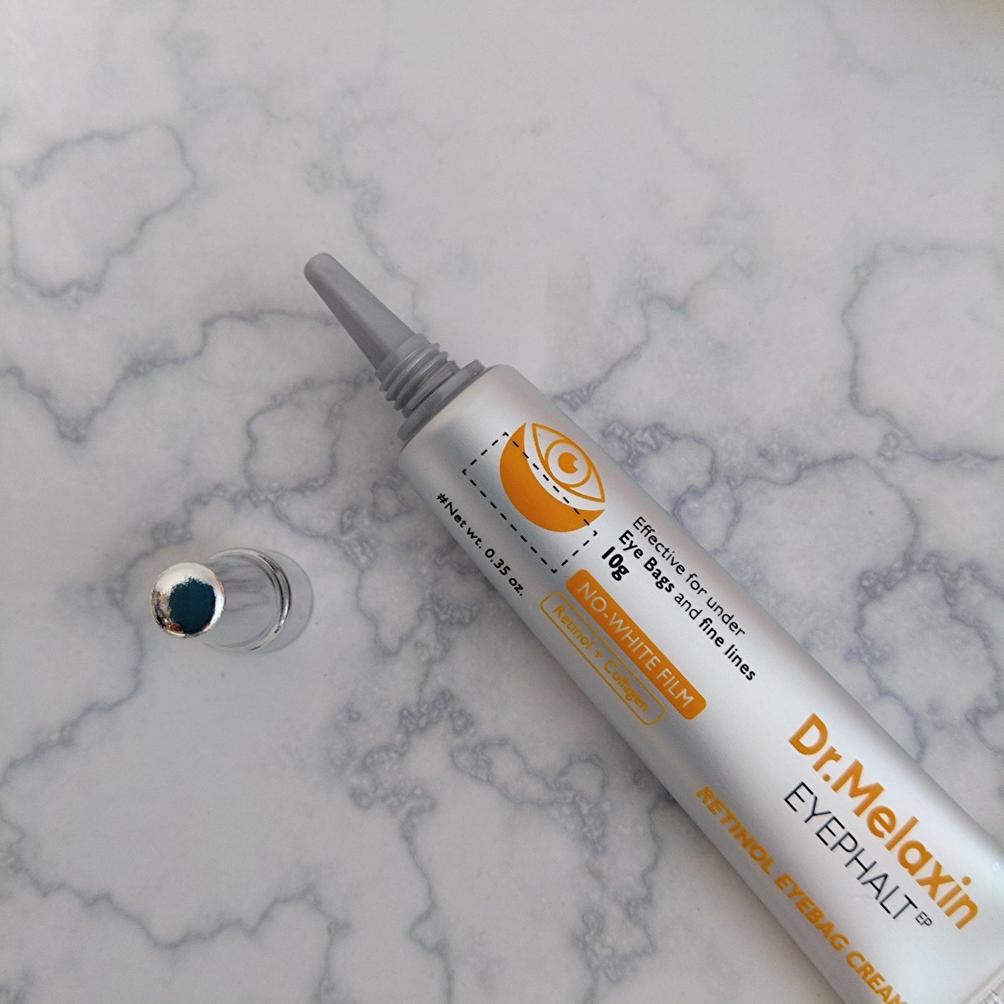 レチノールアイファルトアイバッククリーム/Dr.Melaxin/アイケア・アイクリームを使ったクチコミ(2枚目)