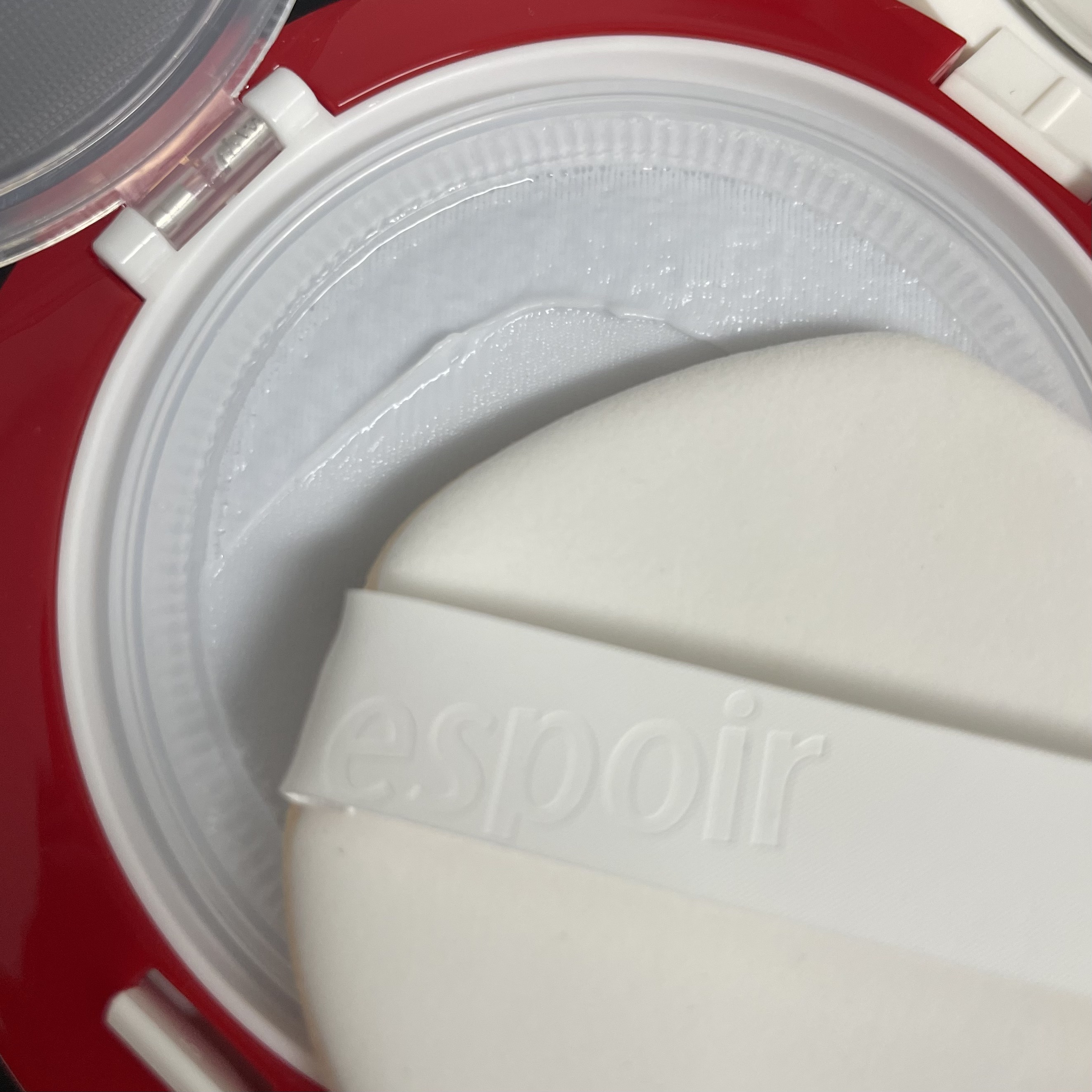 ビーベルベット セバムカットクッション/espoir/プレストパウダーを使ったクチコミ（3枚目）