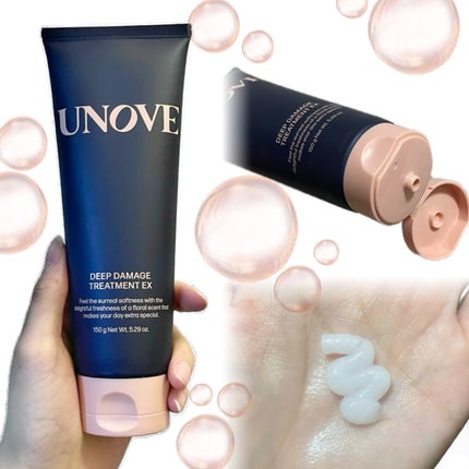 ディープダメージトリートメントEX/UNOVE/洗い流すヘアトリートメントを使ったクチコミ(2枚目)