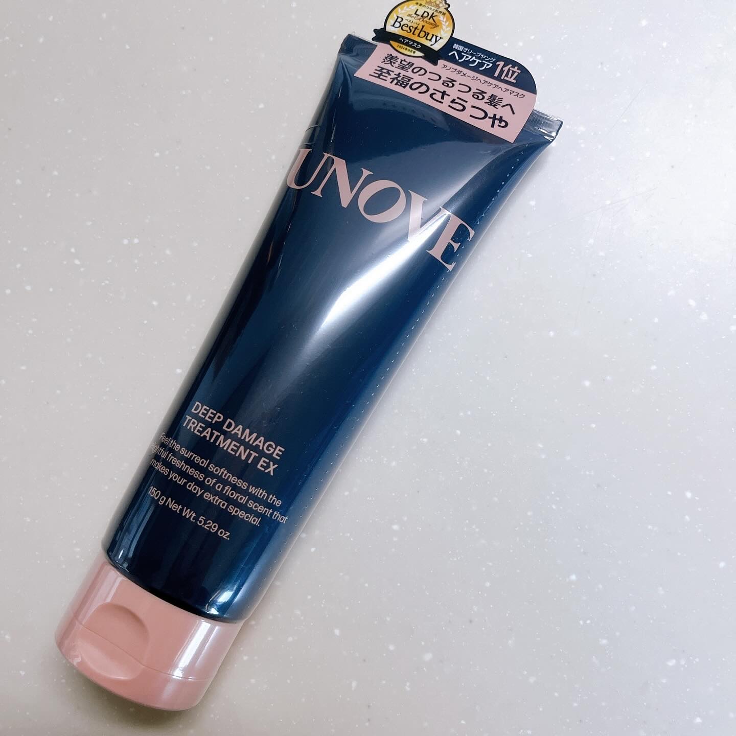 ディープダメージトリートメントEX/UNOVE/洗い流すヘアトリートメントを使ったクチコミ（1枚目）