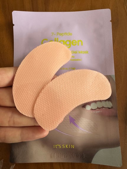 7-ペプチド コラーゲン 糸リフト ミニ ジェルマスク/It's skin/シートマスク・パックを使ったクチコミ(2枚目)