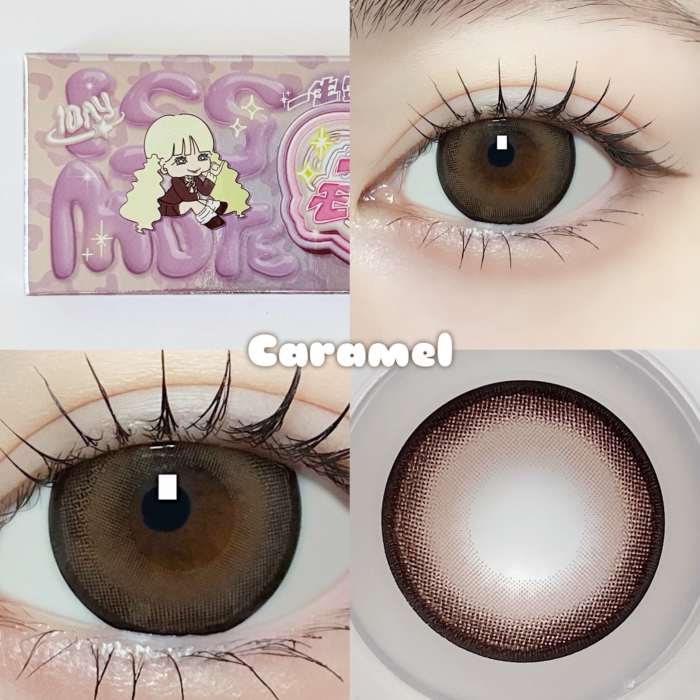 一生モテコン/一生モテコン/ワンデー（１DAY）カラコンを使ったクチコミ（3枚目）