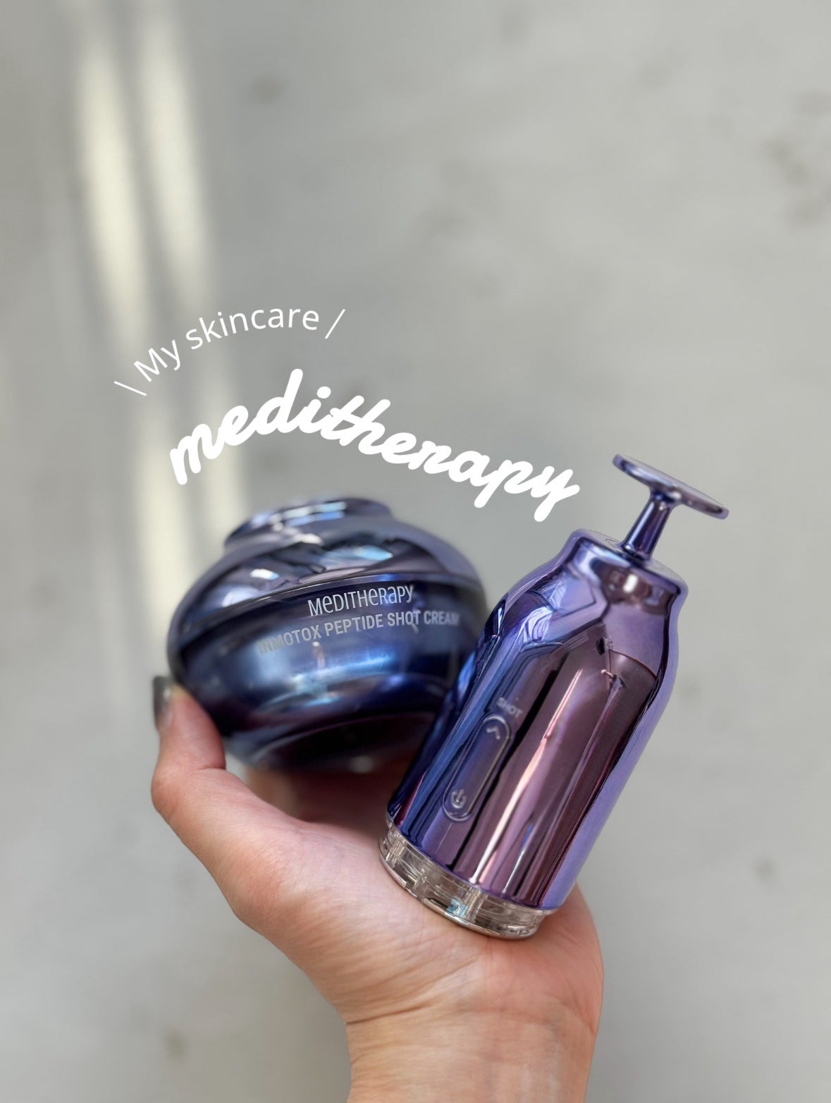 インモトックス小顔リフトアップペプチドショットクリーム&吸引ジェット/MEDITHERAPY/フェイスクリームを使ったクチコミ(1枚目)