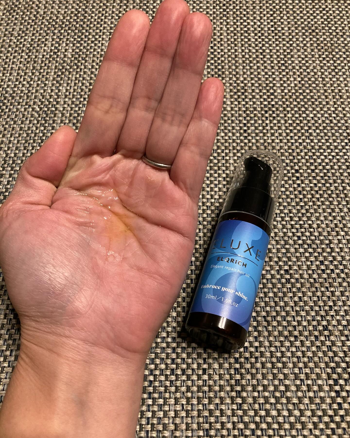 エルクリッチ（ヘアオイル）/ELUXE /ヘアオイルを使ったクチコミ（3枚目）