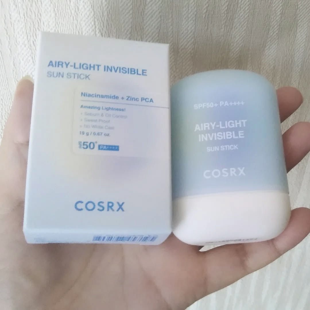 エアリーライト 透明UVスティック/COSRX/日焼け止めスティックを使ったクチコミ（1枚目）