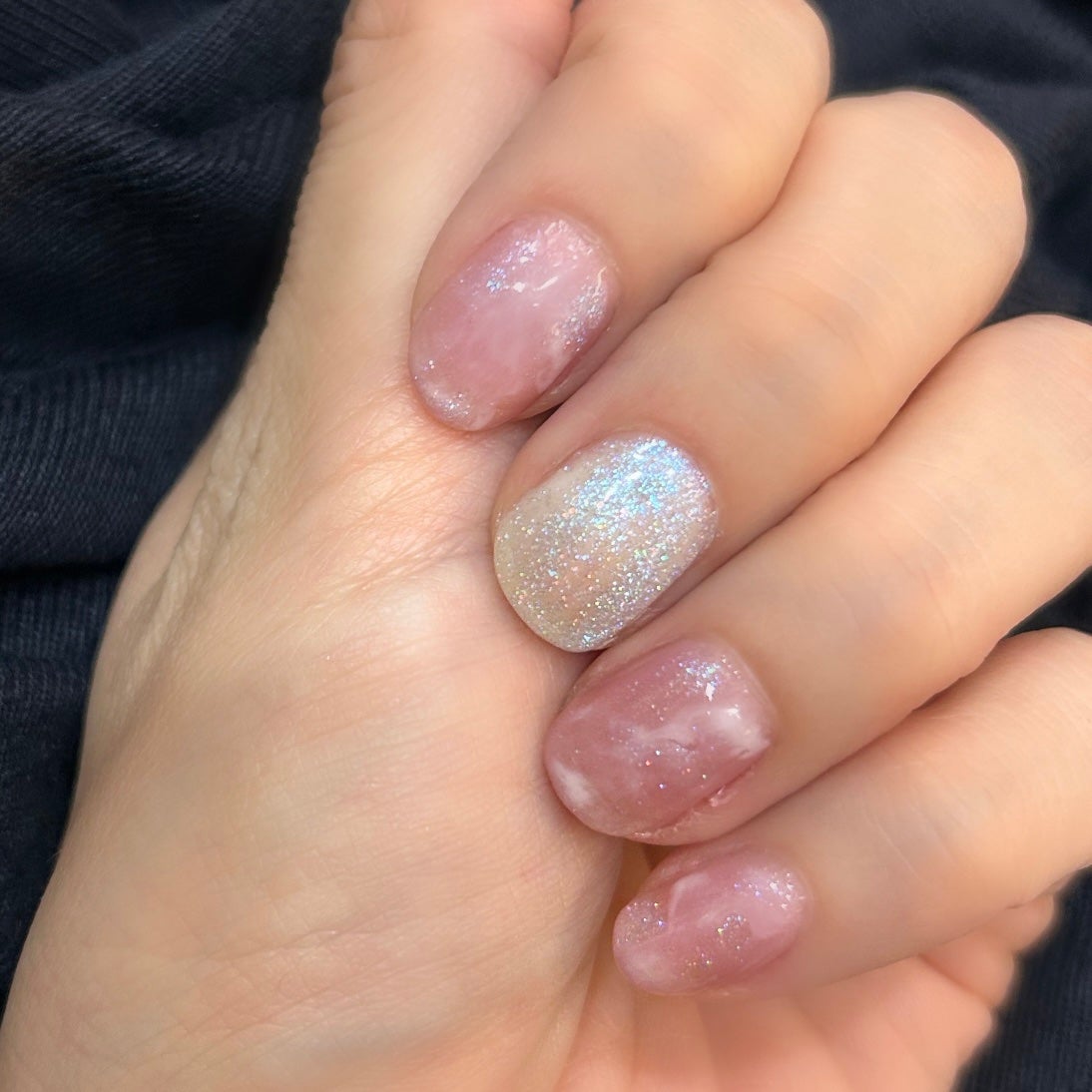 ジェルネイル(ライト対応)/セリア/ジェルネイルを使ったクチコミ(4枚目)