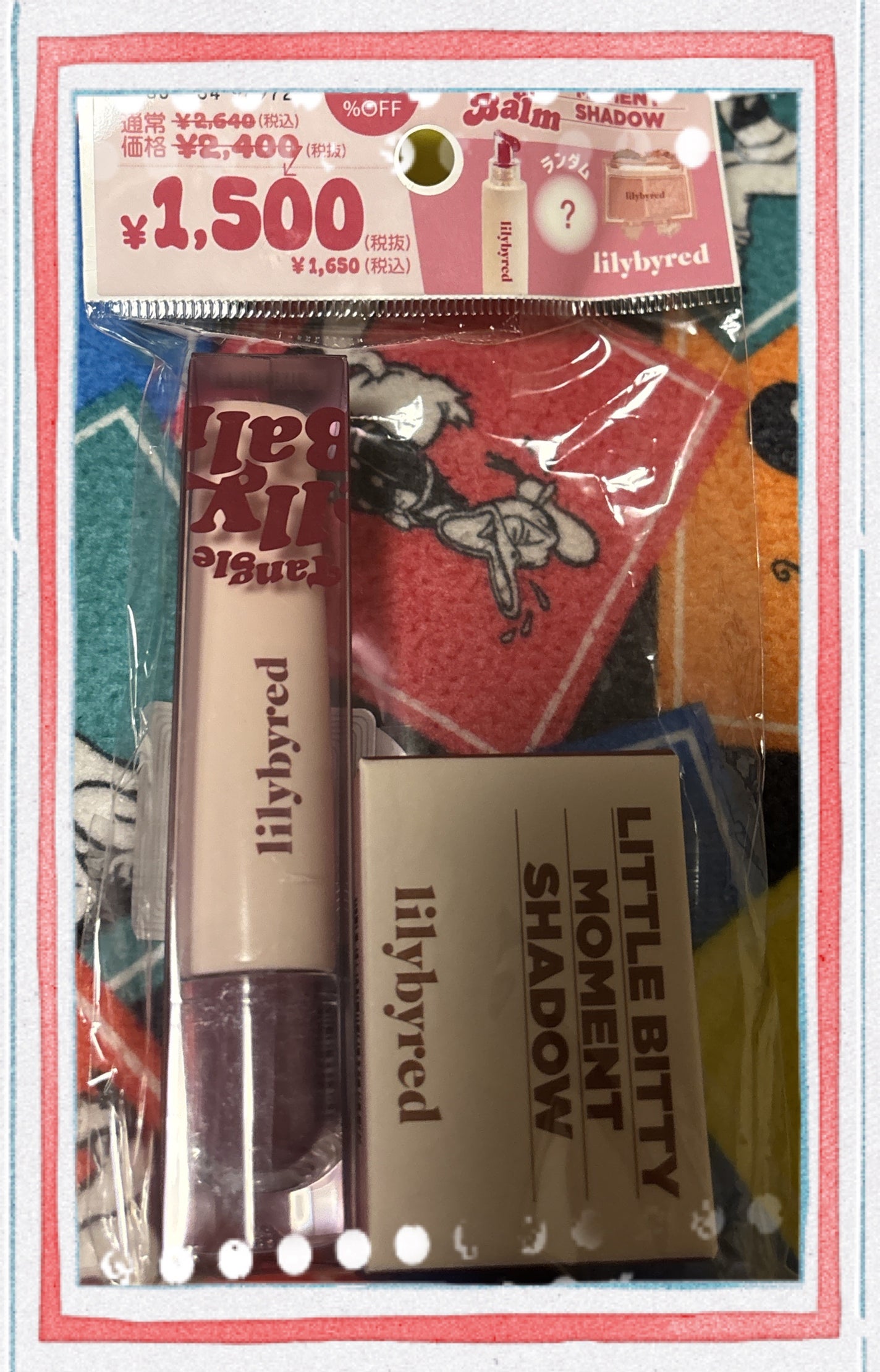 Little Bitty Moment Shadow/lilybyred/アイシャドウパレットを使ったクチコミ(1枚目)