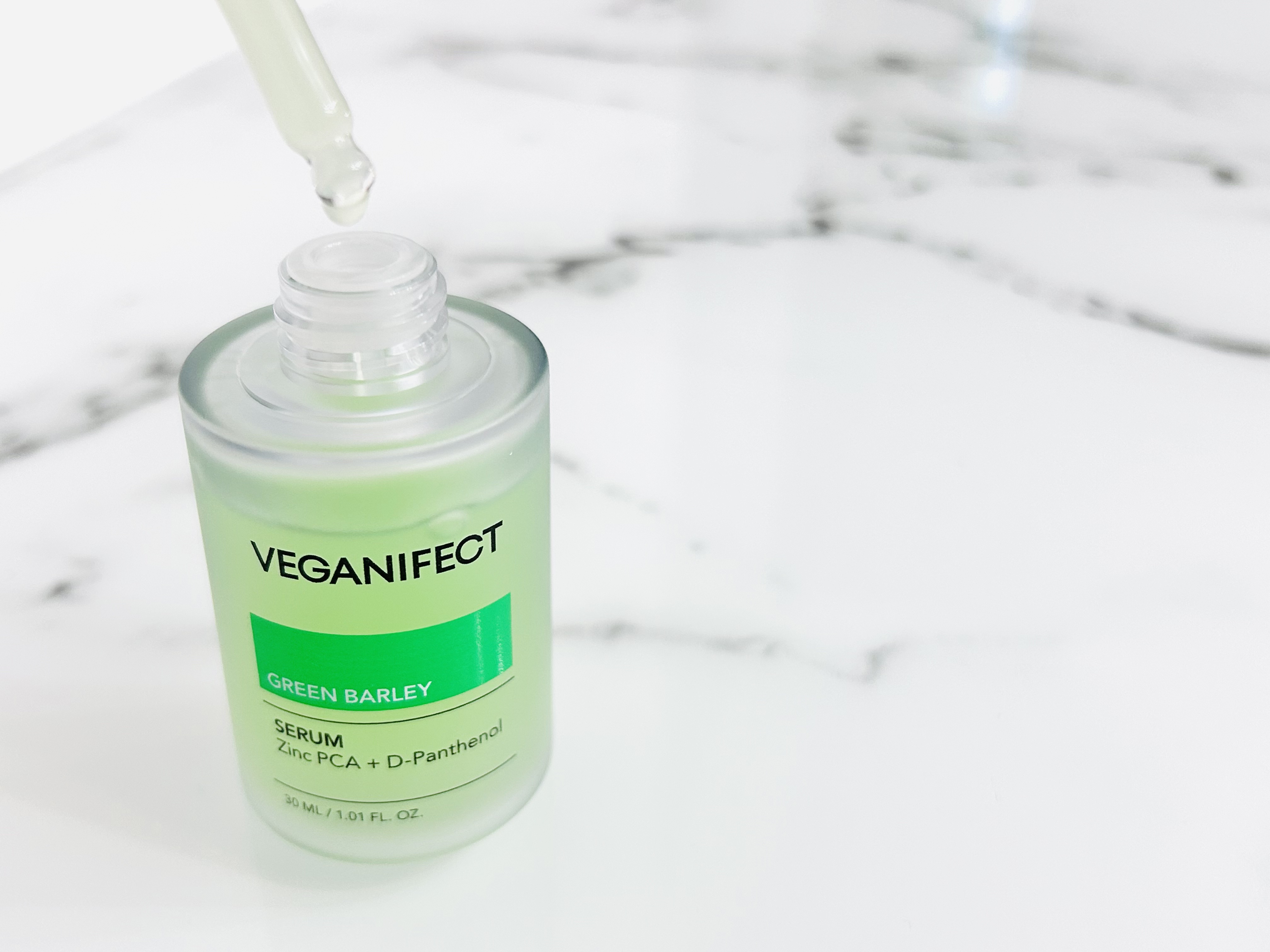 青麦ジンクセラム/Veganifect/美容液を使ったクチコミ（2枚目）