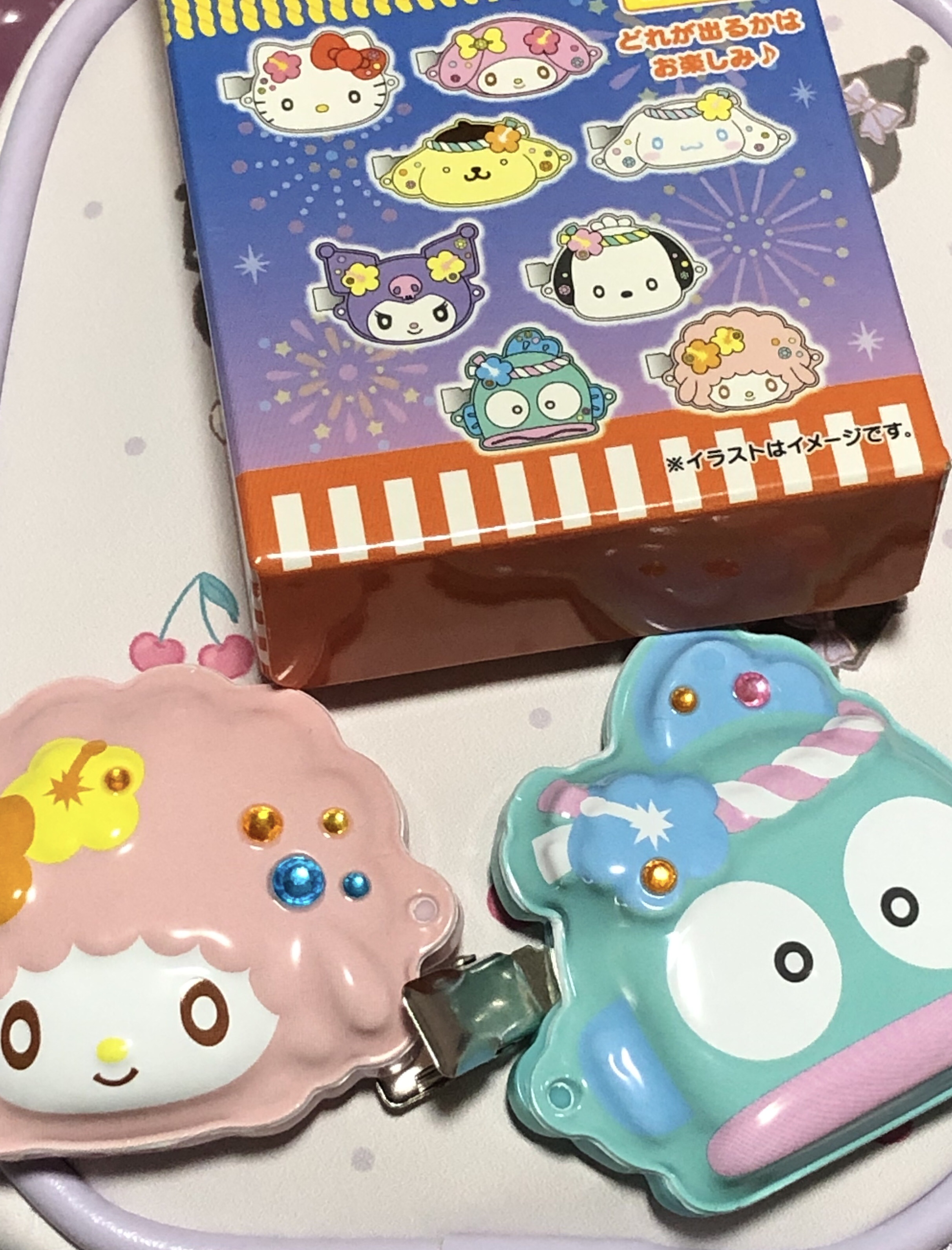 サンリオ シークレット前髪クリップ おめんみたいな/サンリオ/ヘアアクセサリーを使ったクチコミ（1枚目）