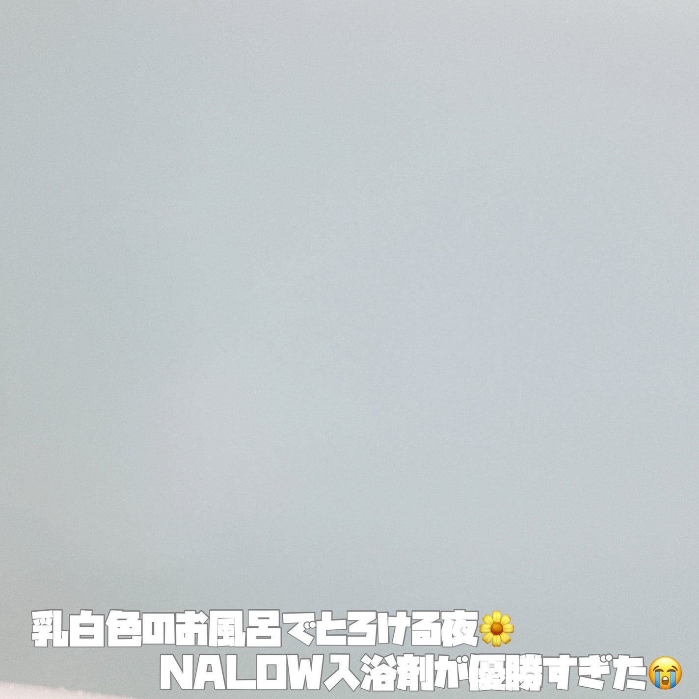 炭酸ソルト入浴料/NALOW/炭酸系入浴剤を使ったクチコミ(2枚目)