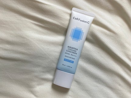 アクアティカクーリングサンスクリーン/Cell Fusion C(セルフュージョンシー)/日焼け止めクリームを使ったクチコミ(1枚目)
