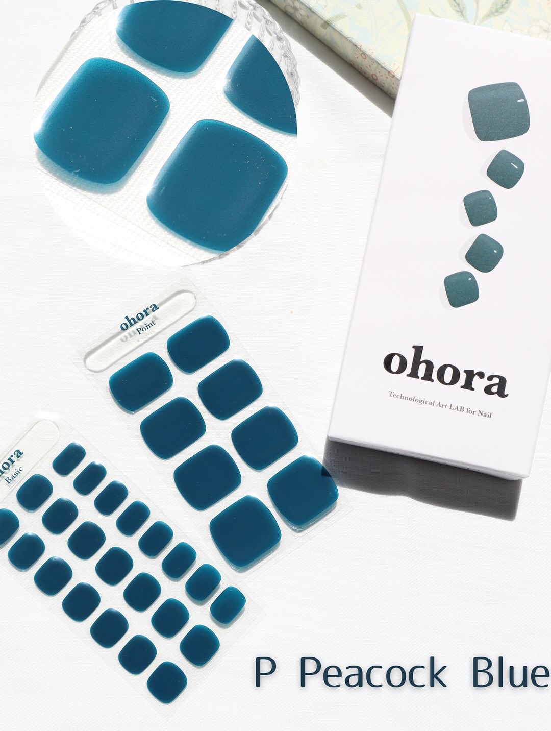 セミキュアジェルネイル（ハンド）/ohora/ネイルシールを使ったクチコミ（3枚目）