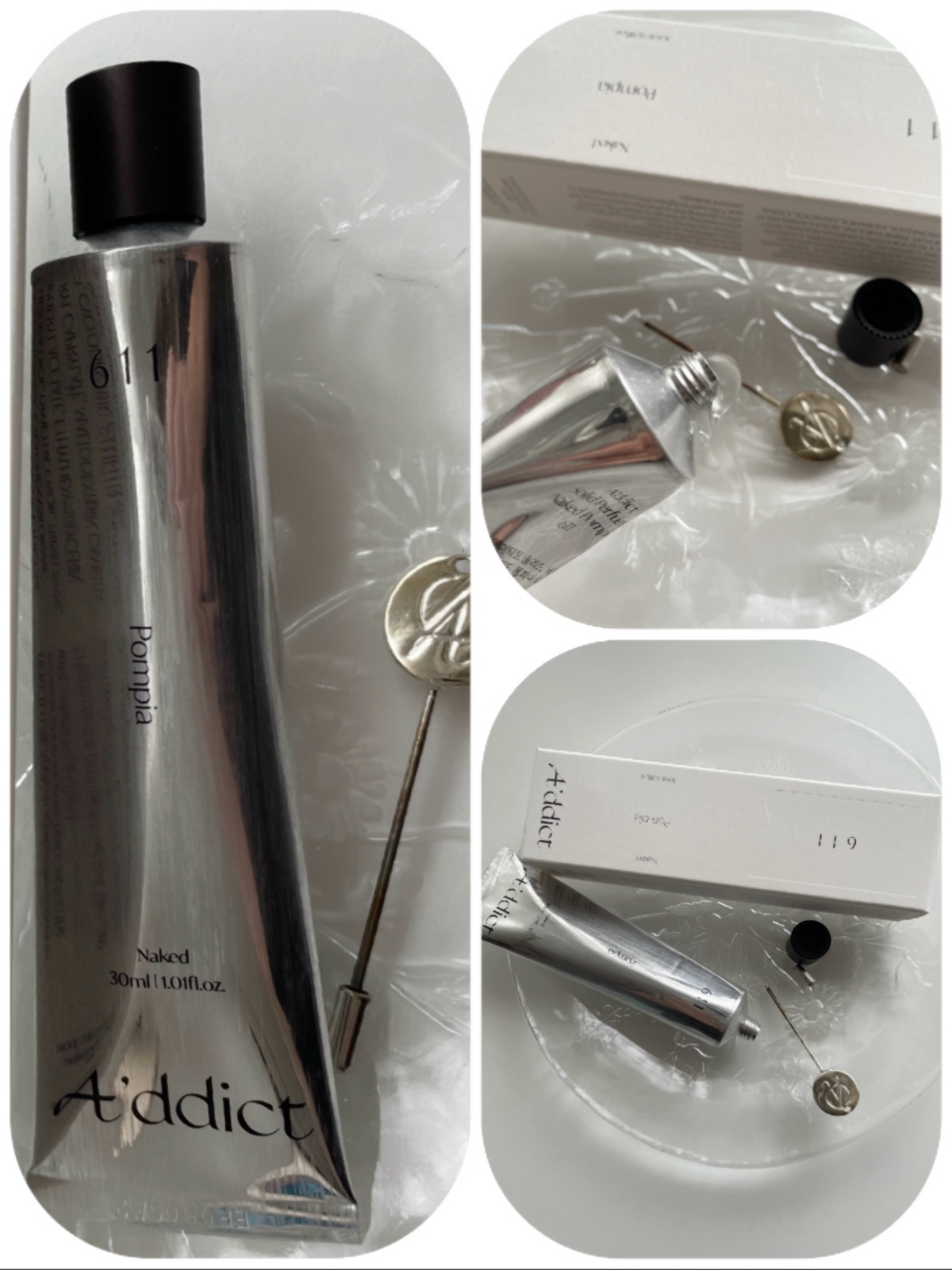 ソリッドパフューム サンダルウッド 201/Addct/練り香水を使ったクチコミ（2枚目）