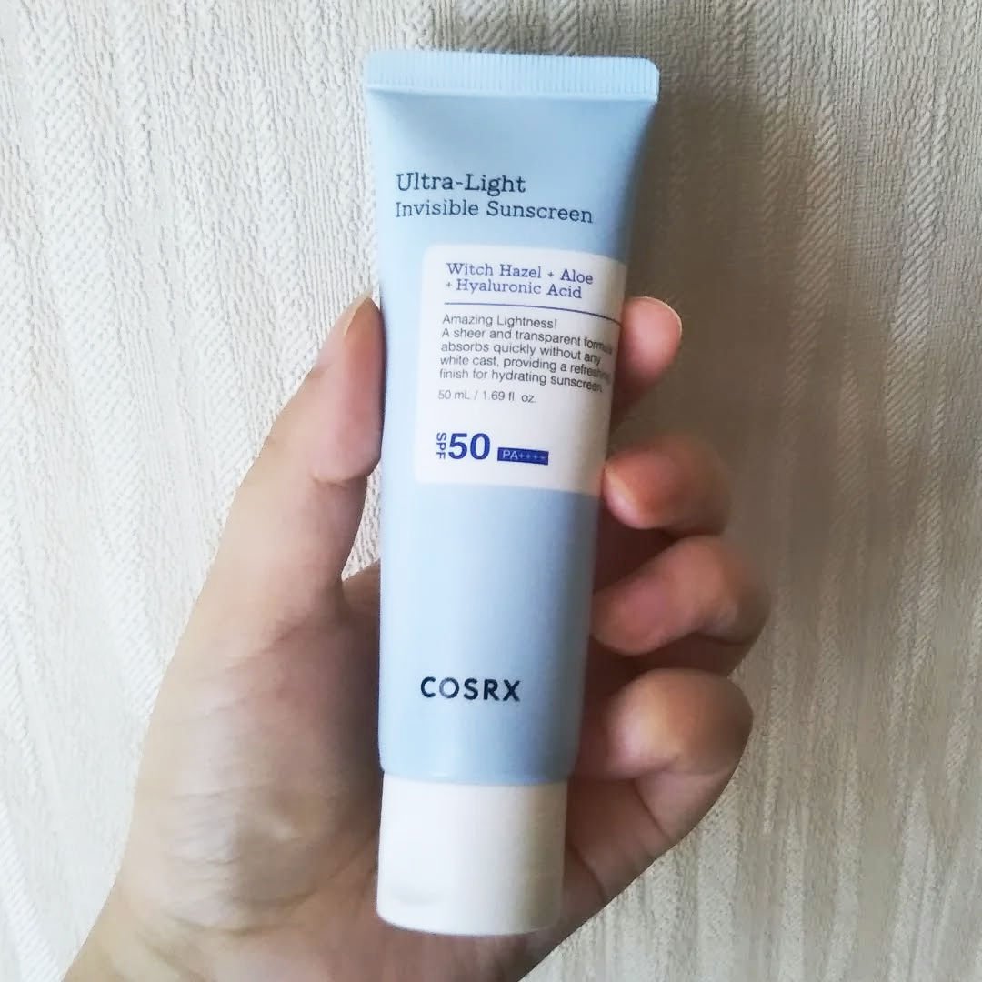 ウルトラライト透明UVクリーム/COSRX/日焼け止めクリームを使ったクチコミ（2枚目）