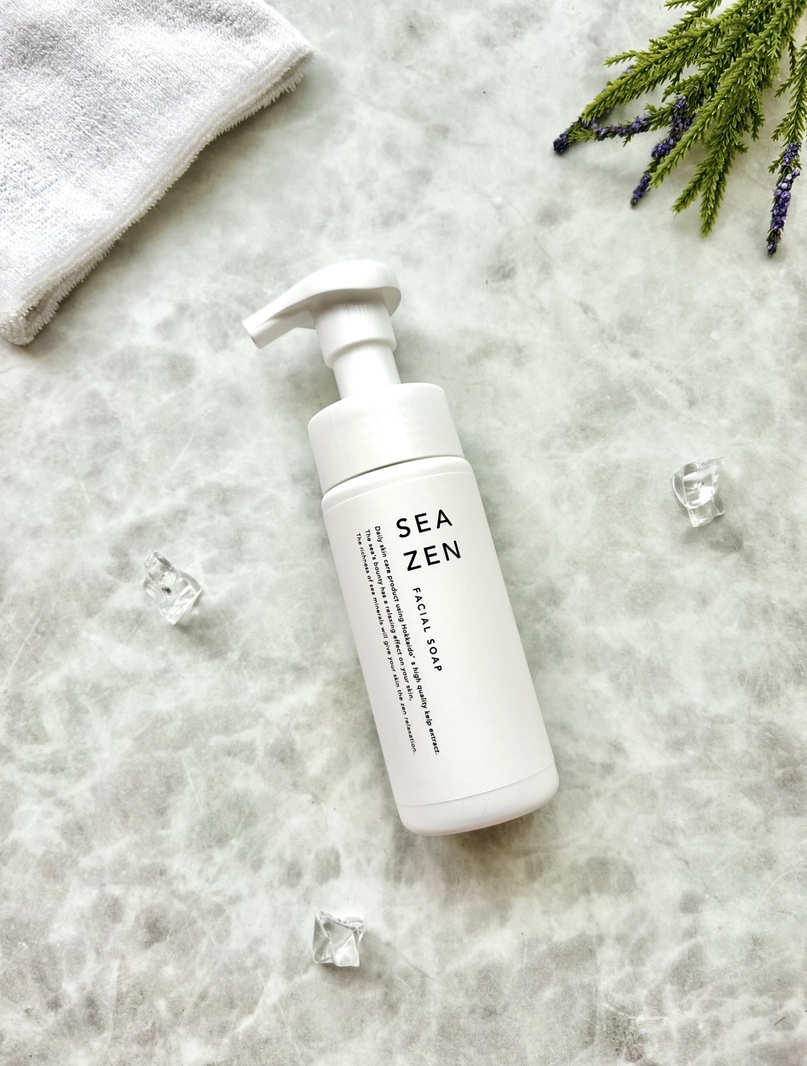 フェイスソープ/SEA ZEN/泡洗顔を使ったクチコミ（1枚目）