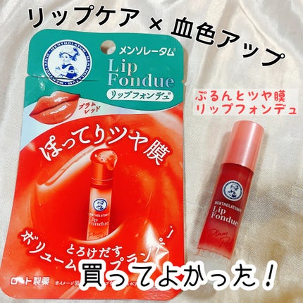 メンソレータム リップフォンデュ/メンソレータム/リップバームを使ったクチコミ(1枚目)
