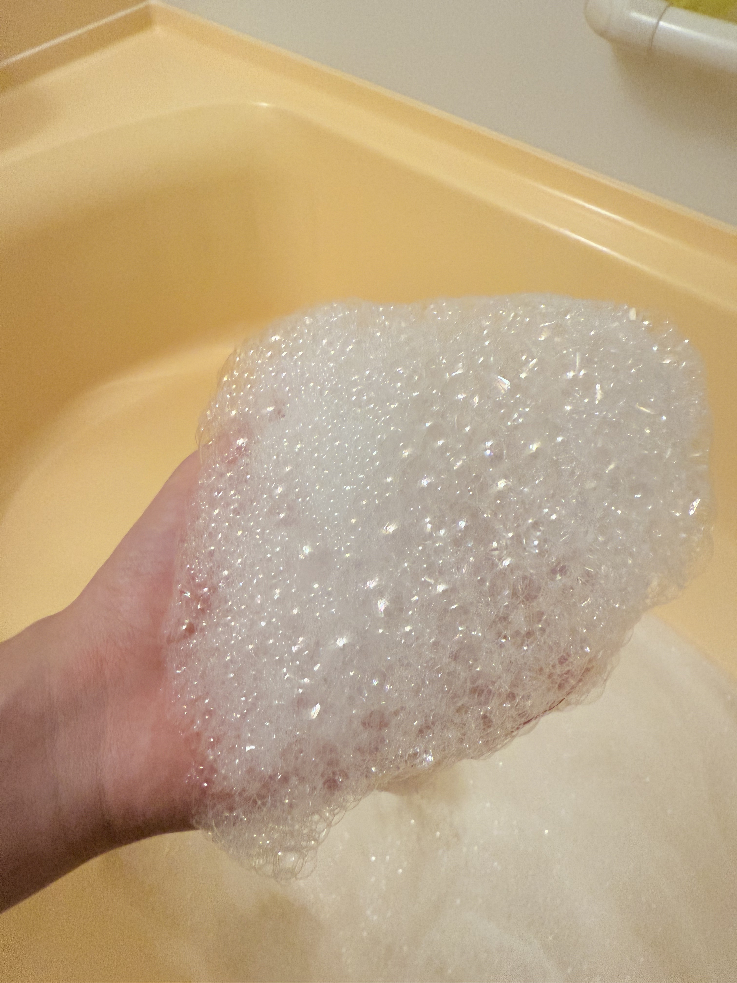 無添加ハッピーバブルバス /マックス/炭酸系入浴剤を使ったクチコミ（3枚目）